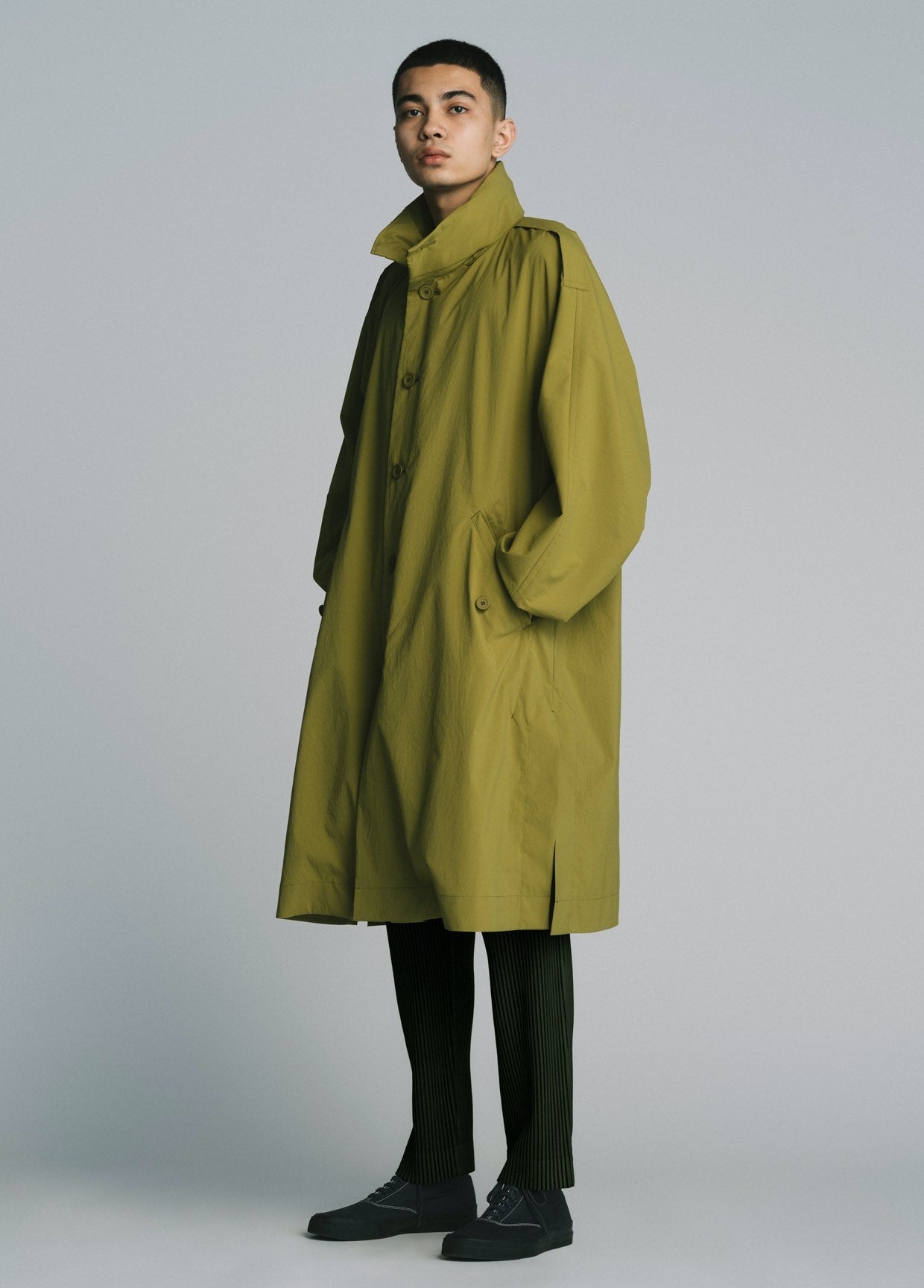 WOOL LIKE LIGHT Jacket Khaki – ISSEY MIYAKE EU