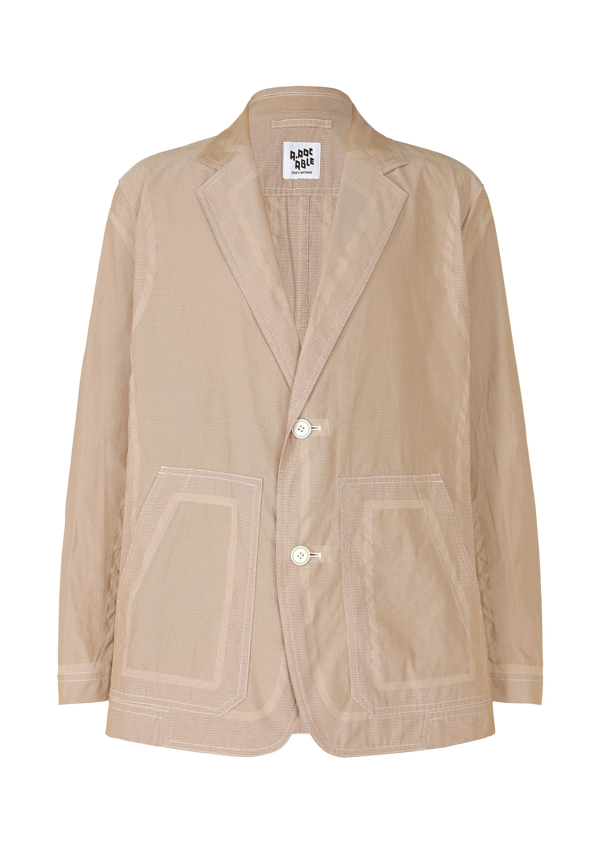 Zoomed view TYPE-U 001 - LIGHT BROWN (no.43)