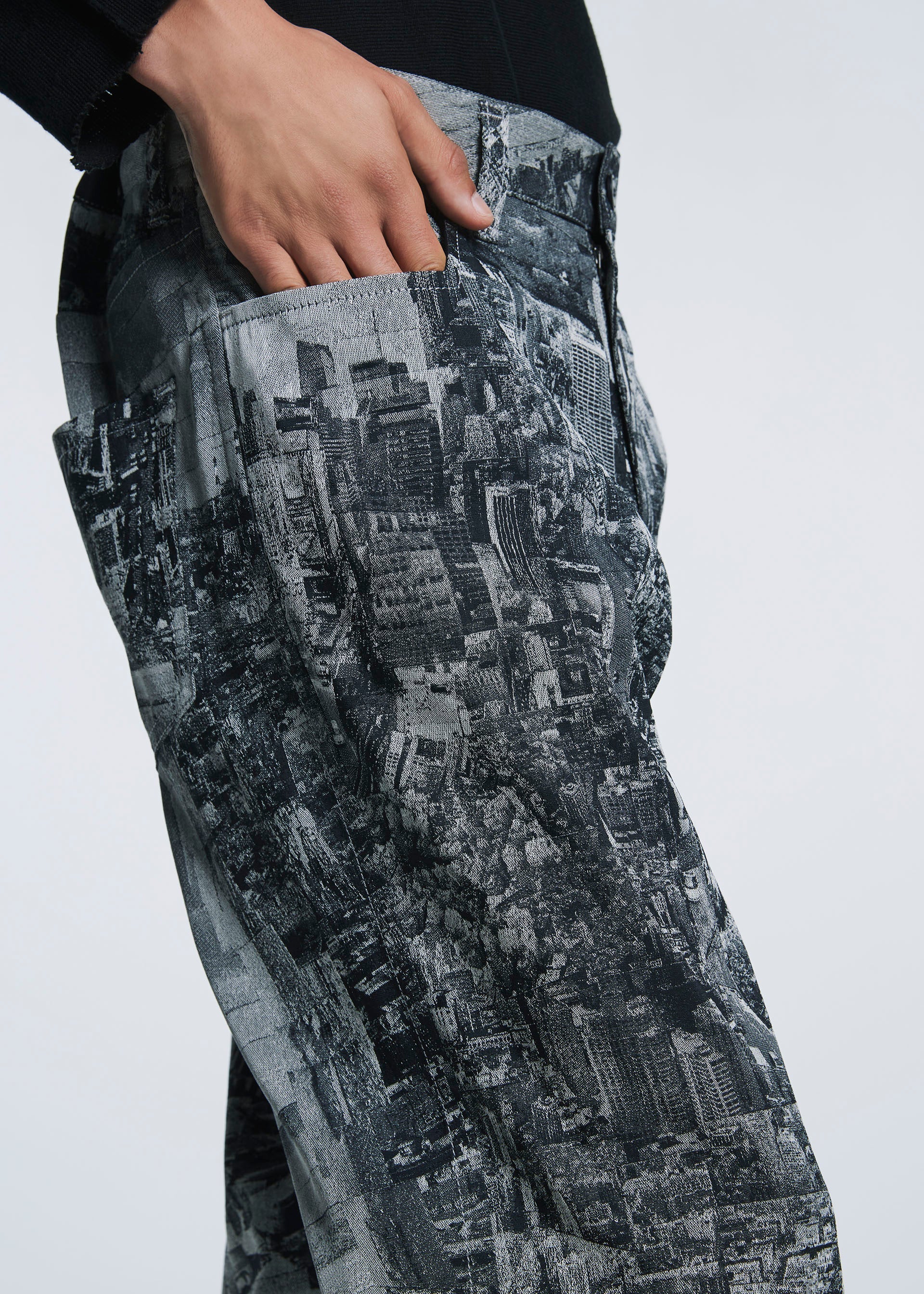 Zoomed view TYPE-VI PANTS