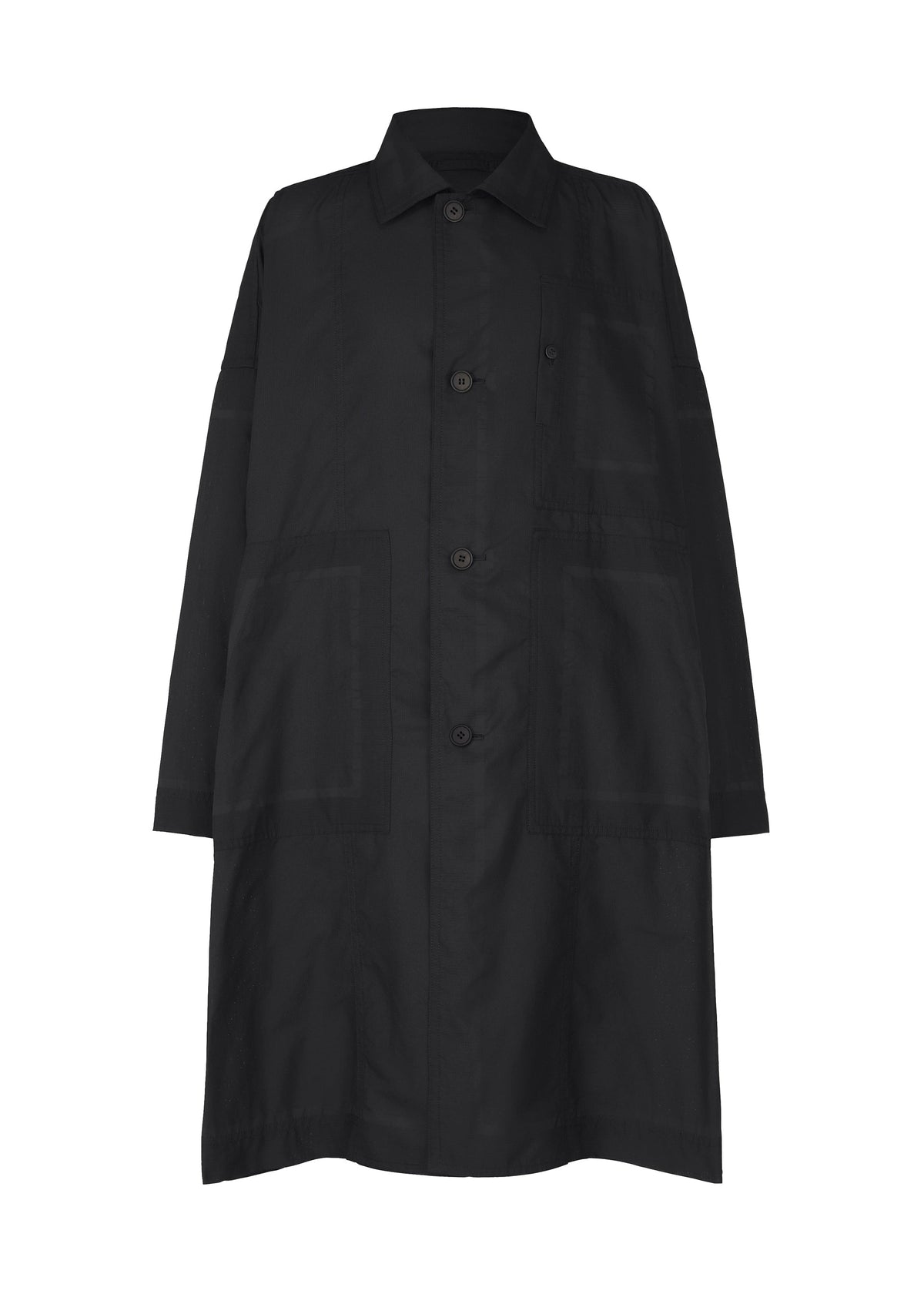 TYPE-U 002, Men's_Jacket & Coat_Coat, Black view 1 of 7
