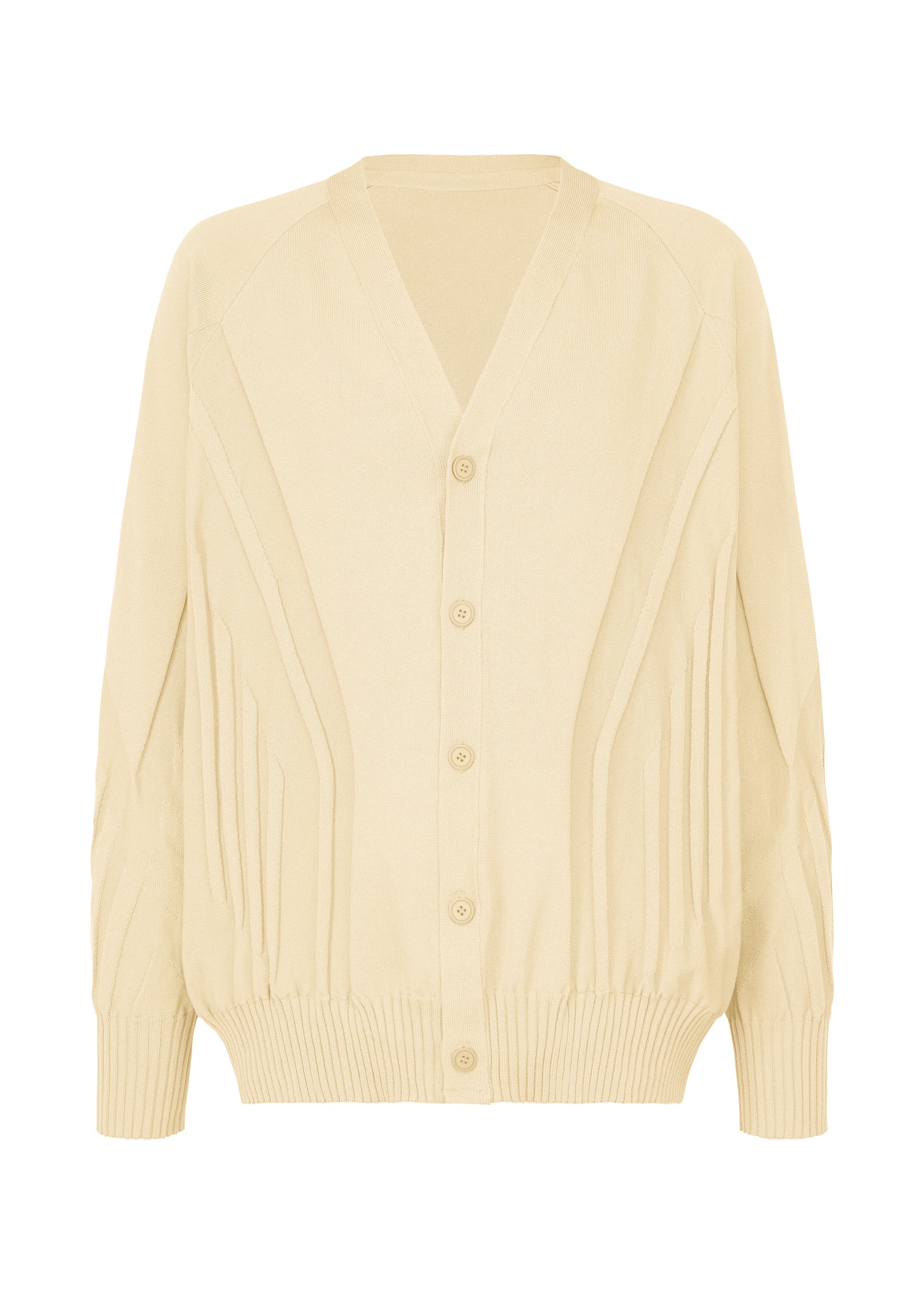 Zoomed view TYPE-K 003-1, Women's Tops Cardigan, White - IVORY(no.03)