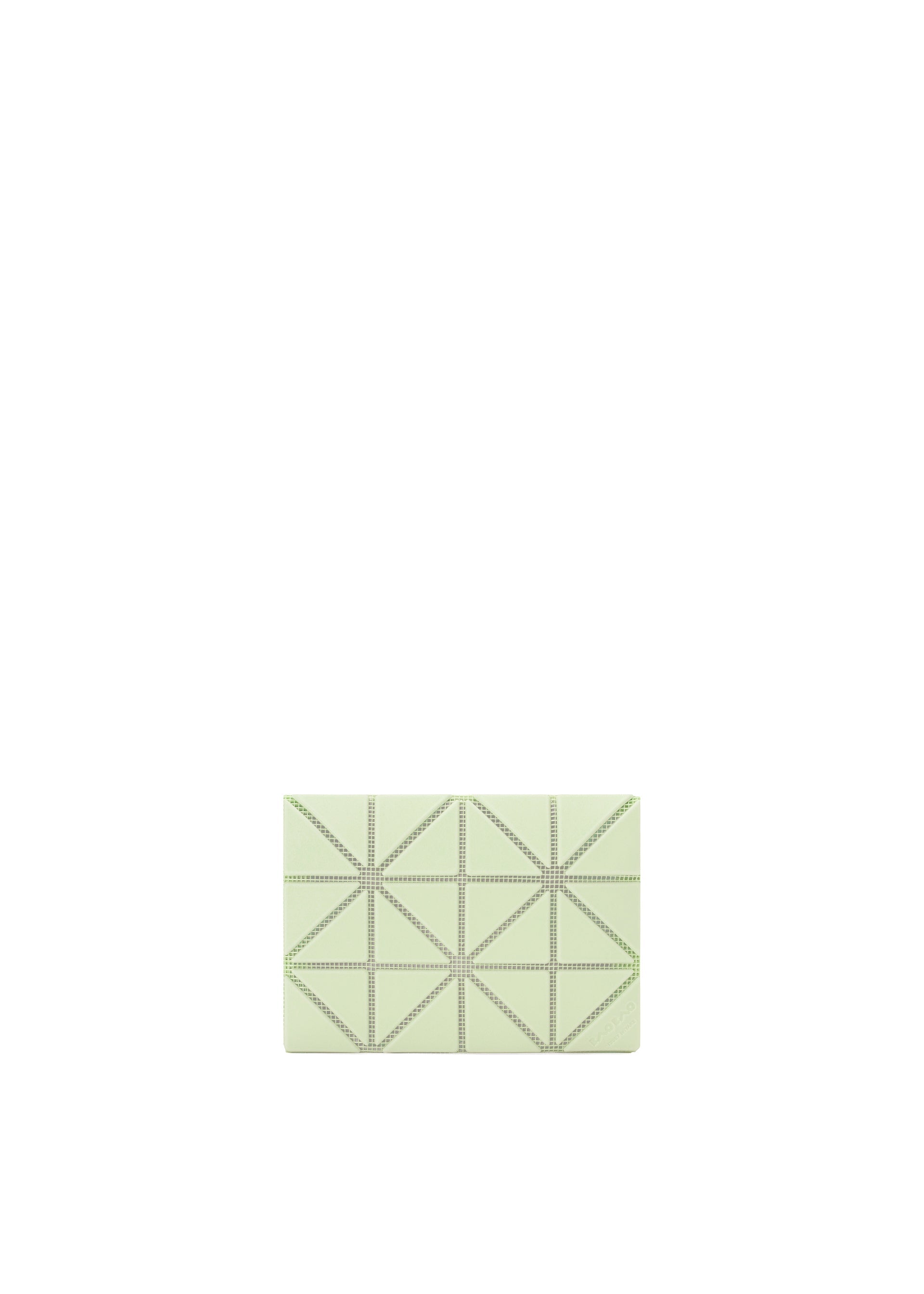 Zoomed view CARD CASE W COLOR - LIGHT GREEN×GREEN (no.67)