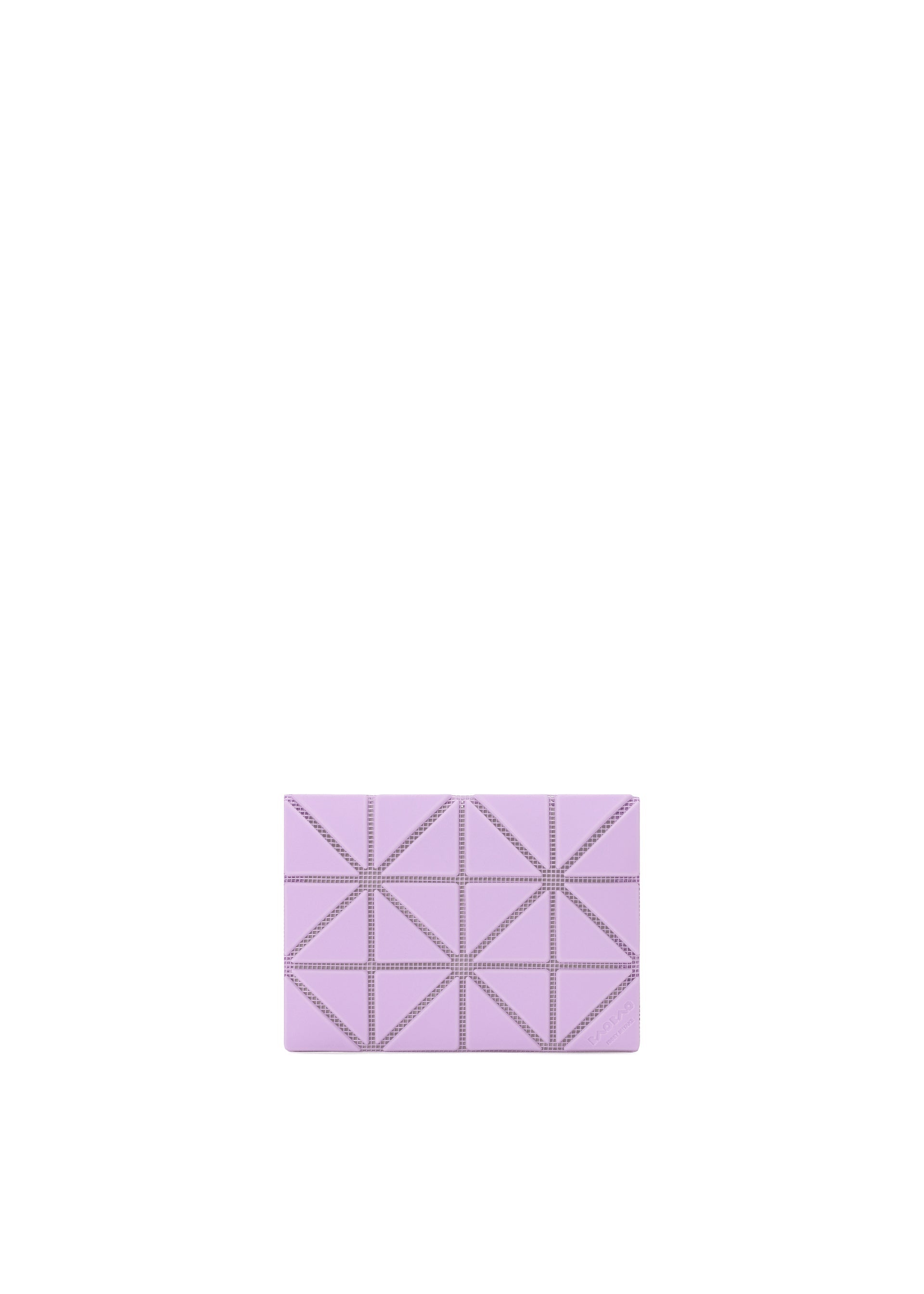 Zoomed view CARD CASE W COLOR - LIGHT PURPLE×PURPLE (no.87)