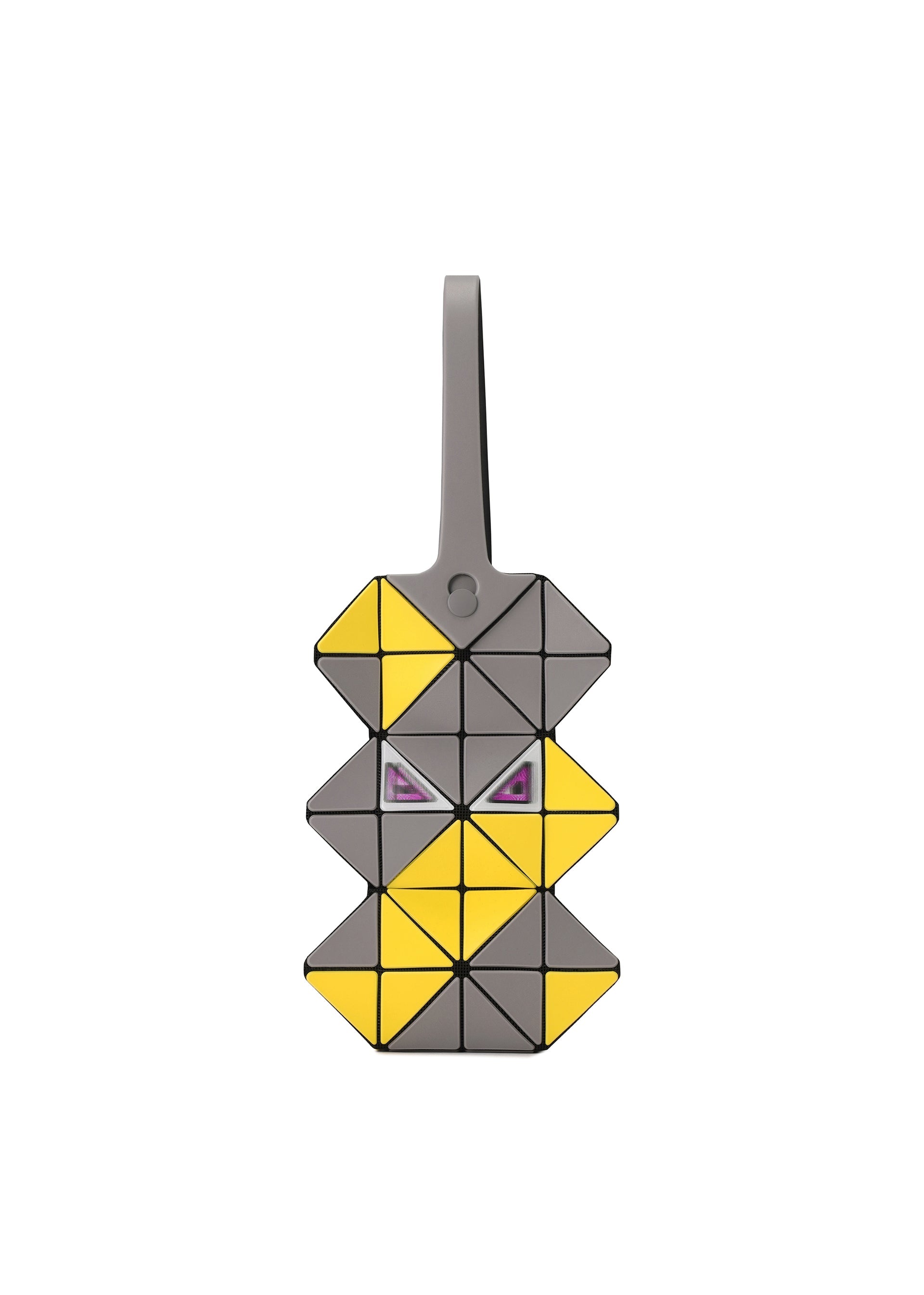Zoomed view MEOW - DARK GRAY×YELLOW (no.19)