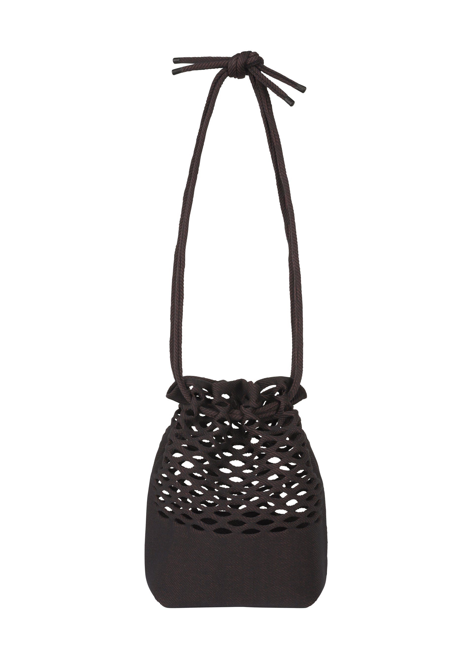 Zoomed view MOKKO BASKET, Bags & Wallets_Shoulder bag, black - BLACK x BROWN(no.17)