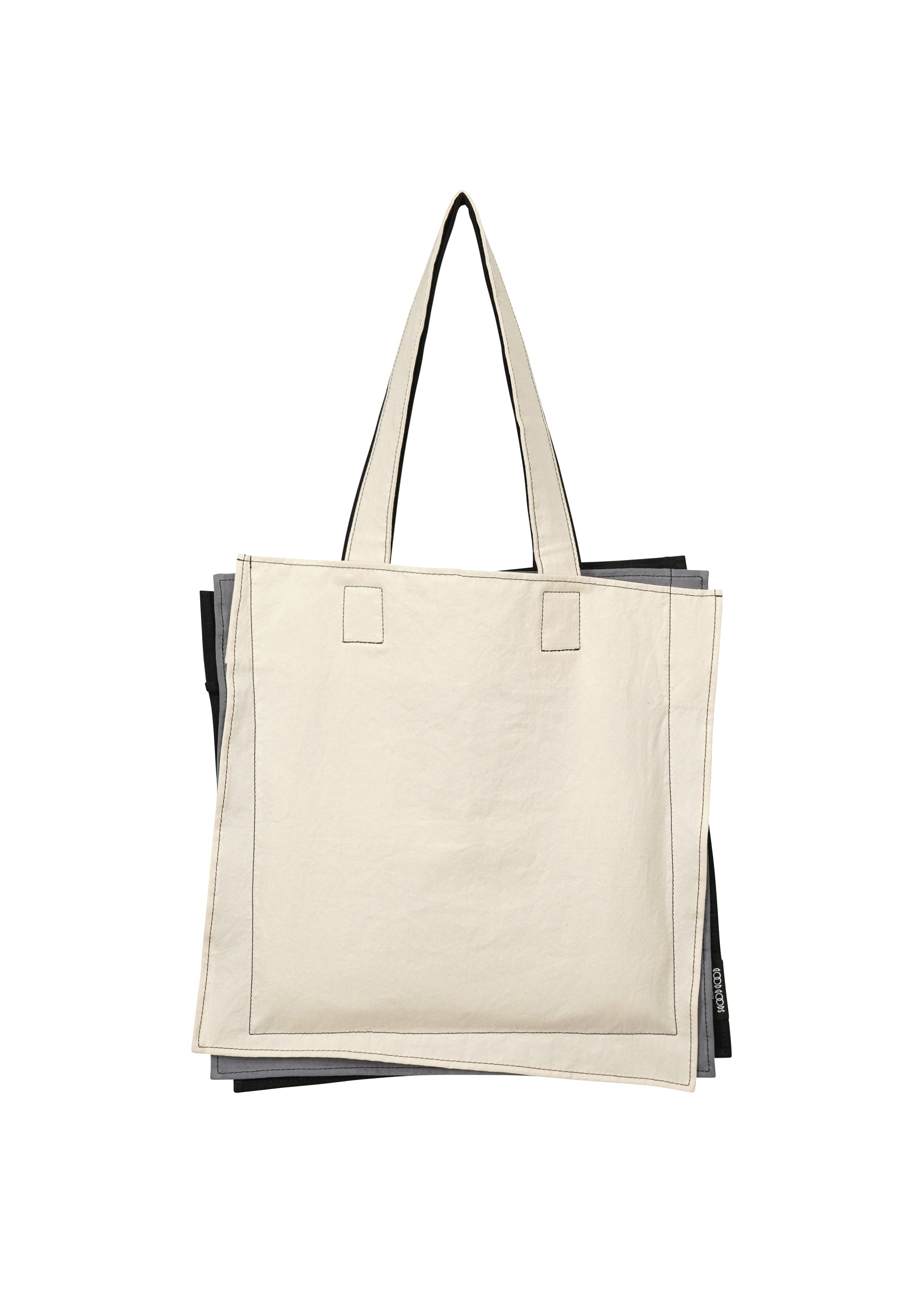 Zoomed view IROGAMI, Bags & Wallets_Tote Bag, White, White - WHITE MIX (no.04)