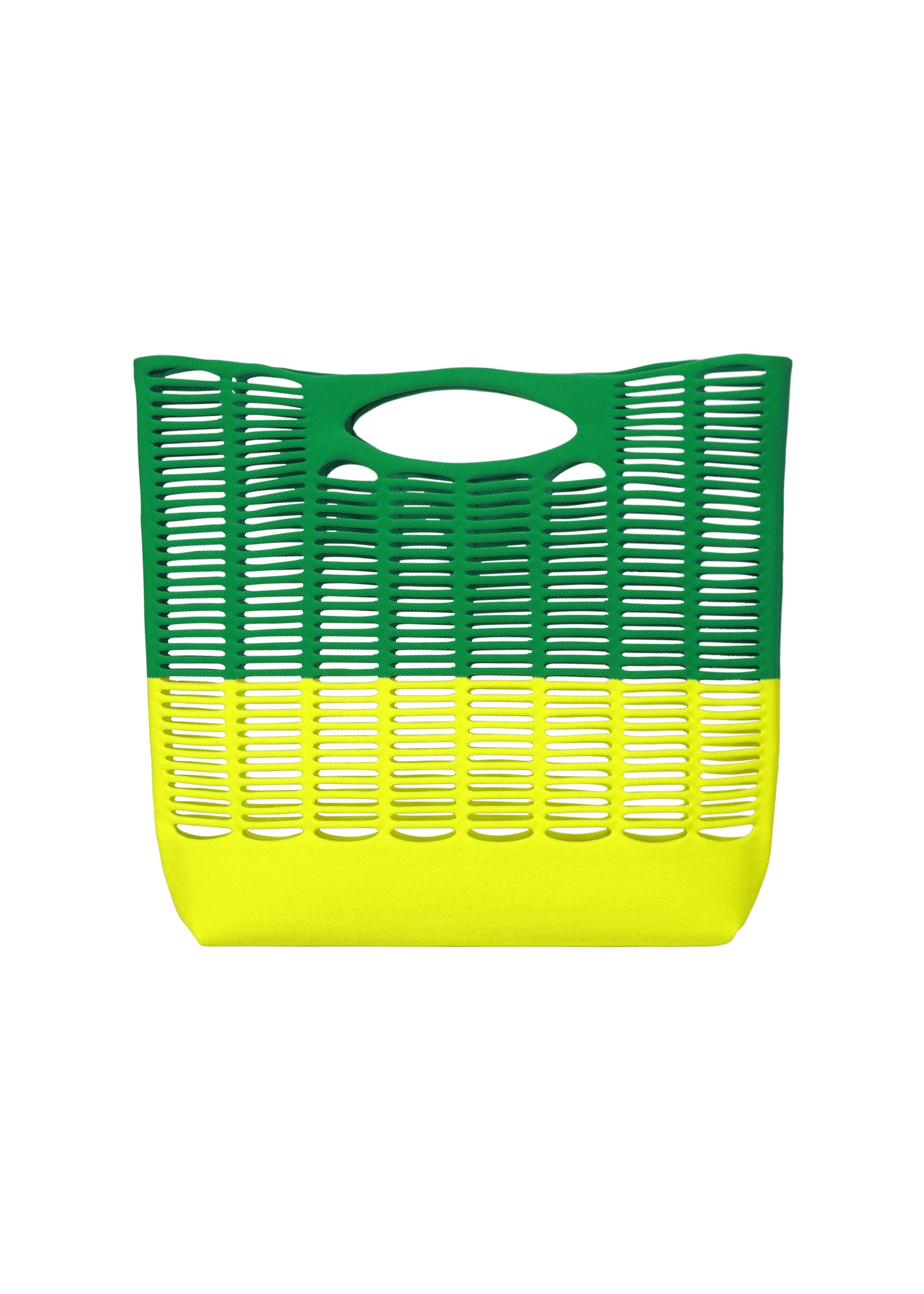 Zoomed view MOKKO BI-COLOR - LIGTH GREEN×LEMON YELLOW (no.66)