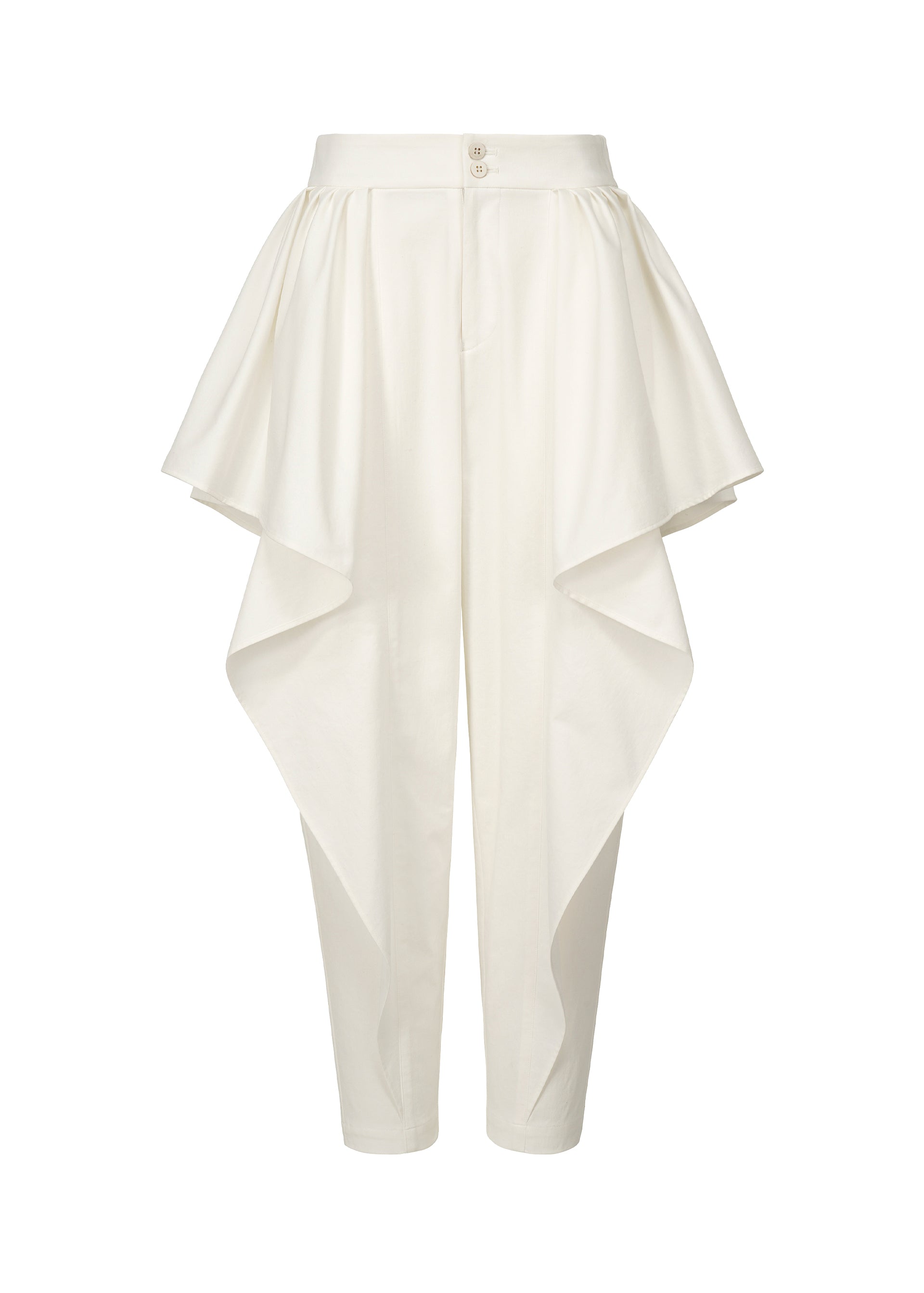 Zoomed view DRY STRETCH BOTTOM - WHITE(no.01)