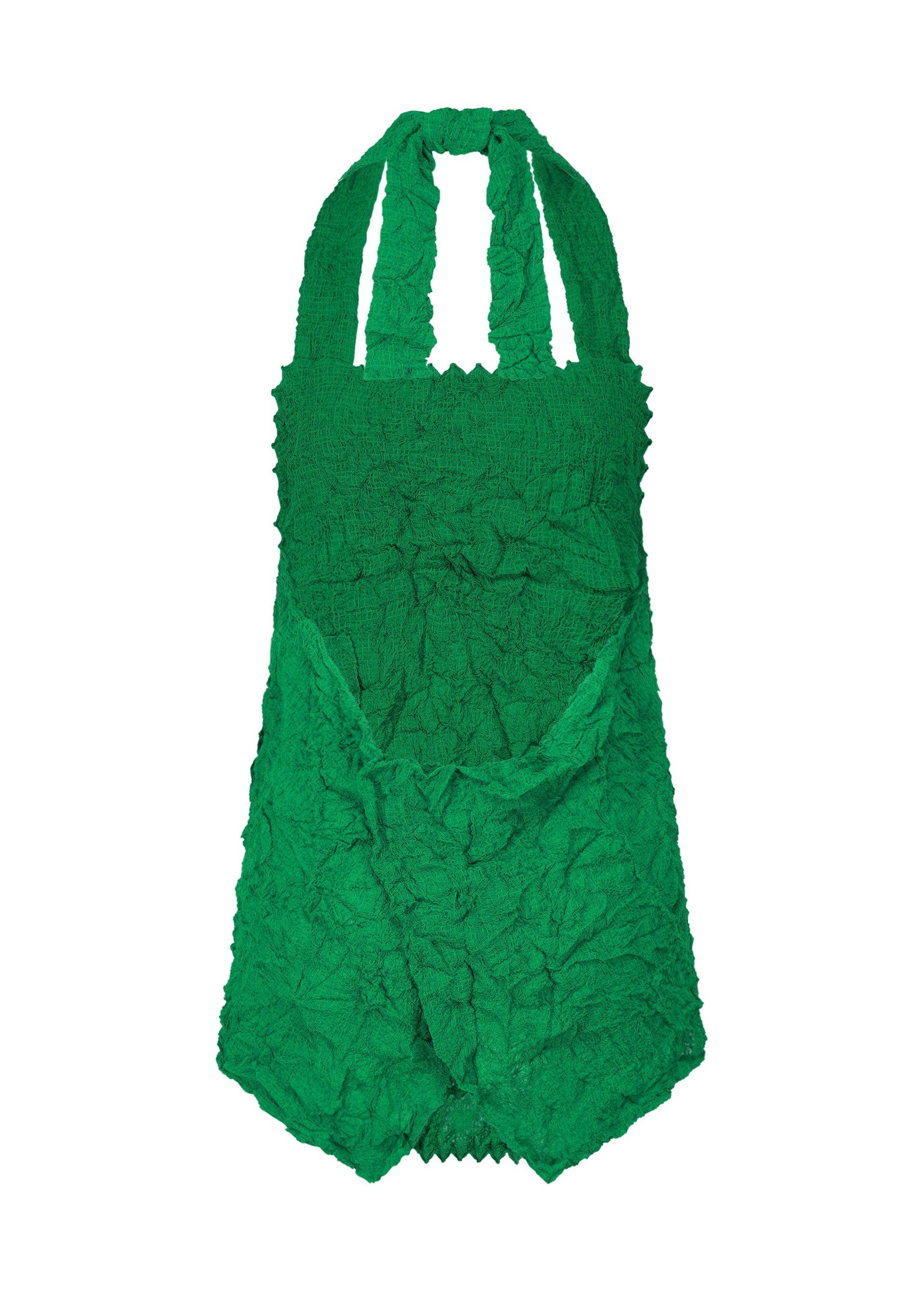 Zoomed view KUMO SHIBORI SUCKER - GREEN(no.62)