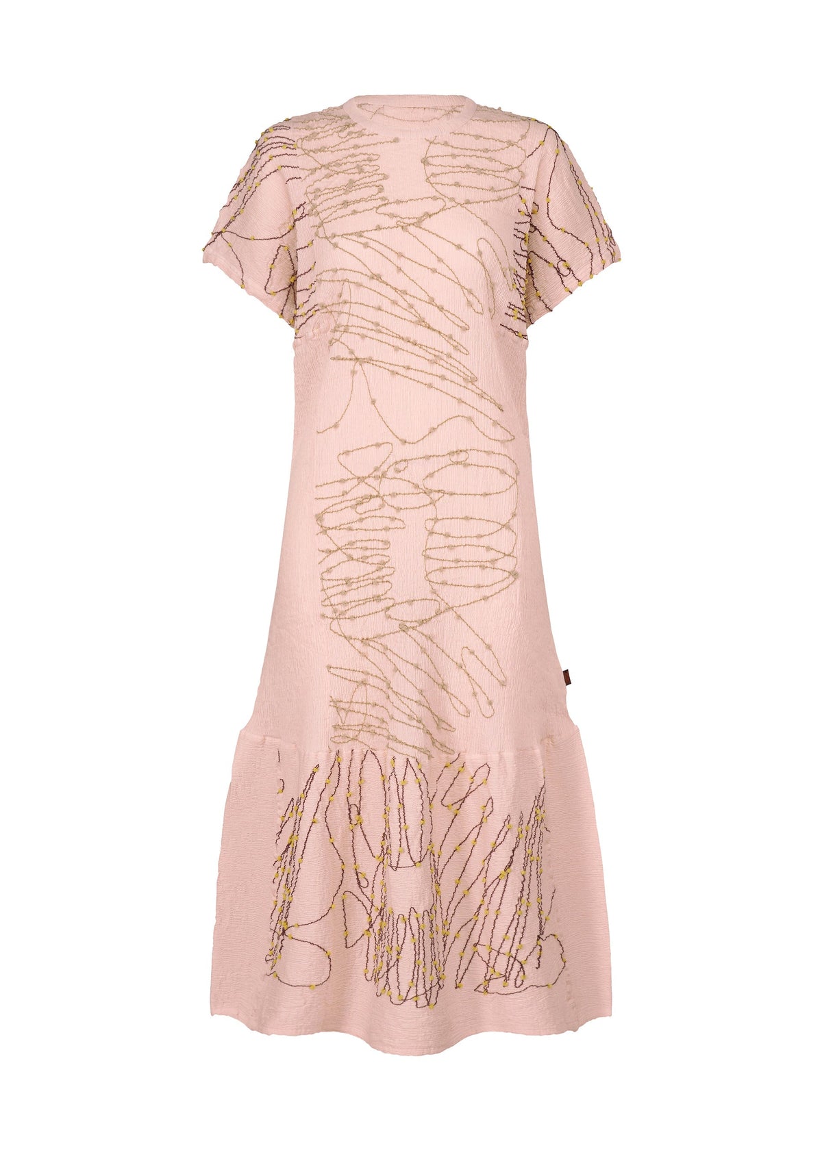KYO CHIJIMI HOTARU, Women's Dress, Pink view 1 of 8