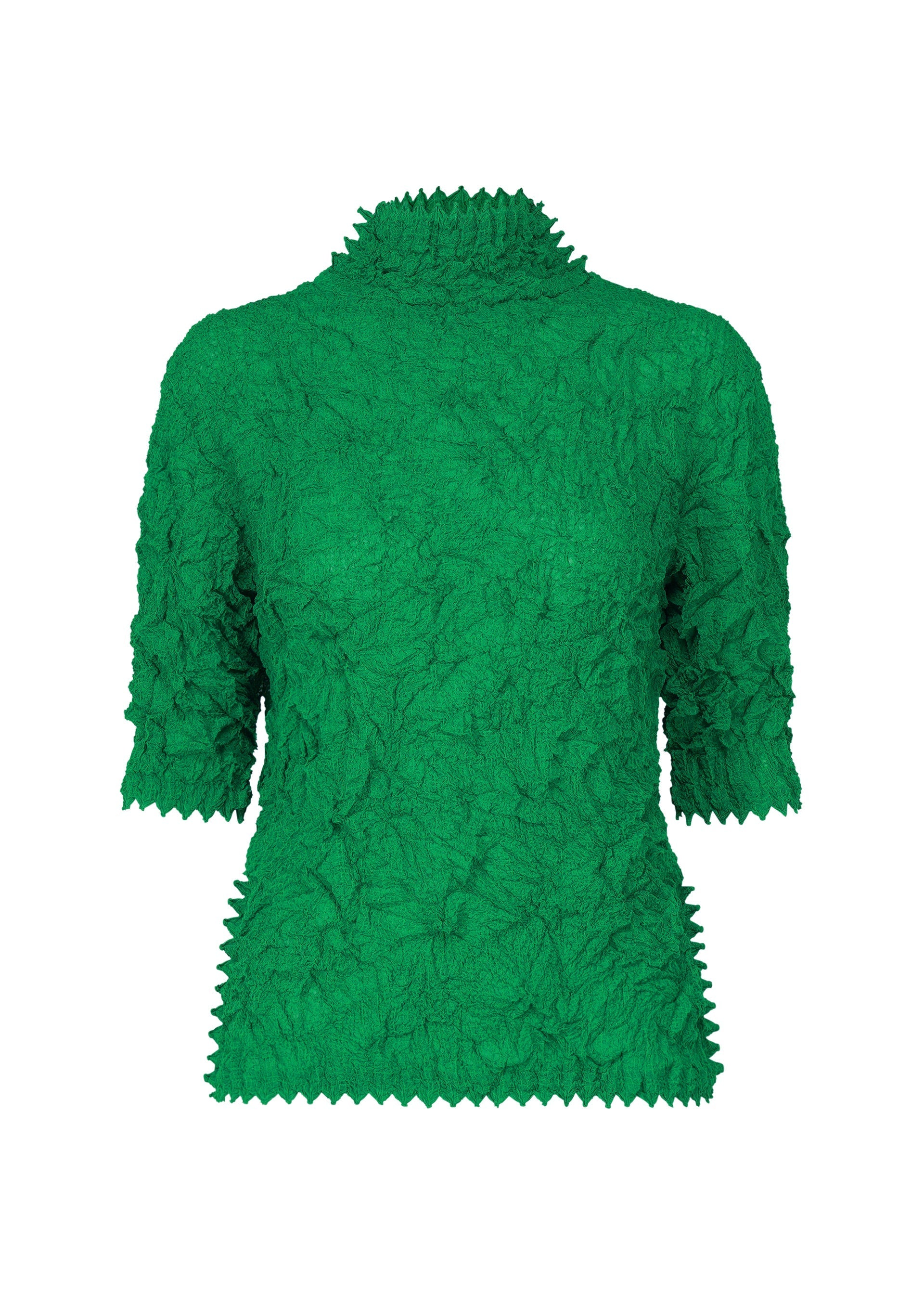 Zoomed view KUMO SHIBORI SUCKER - GREEN(no.62)