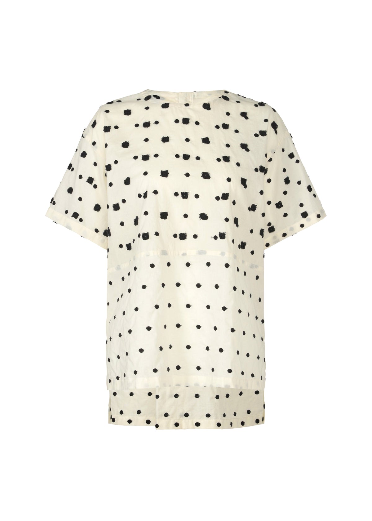 DOT AND SQUARE, Women's Tops, White view 1 of 8