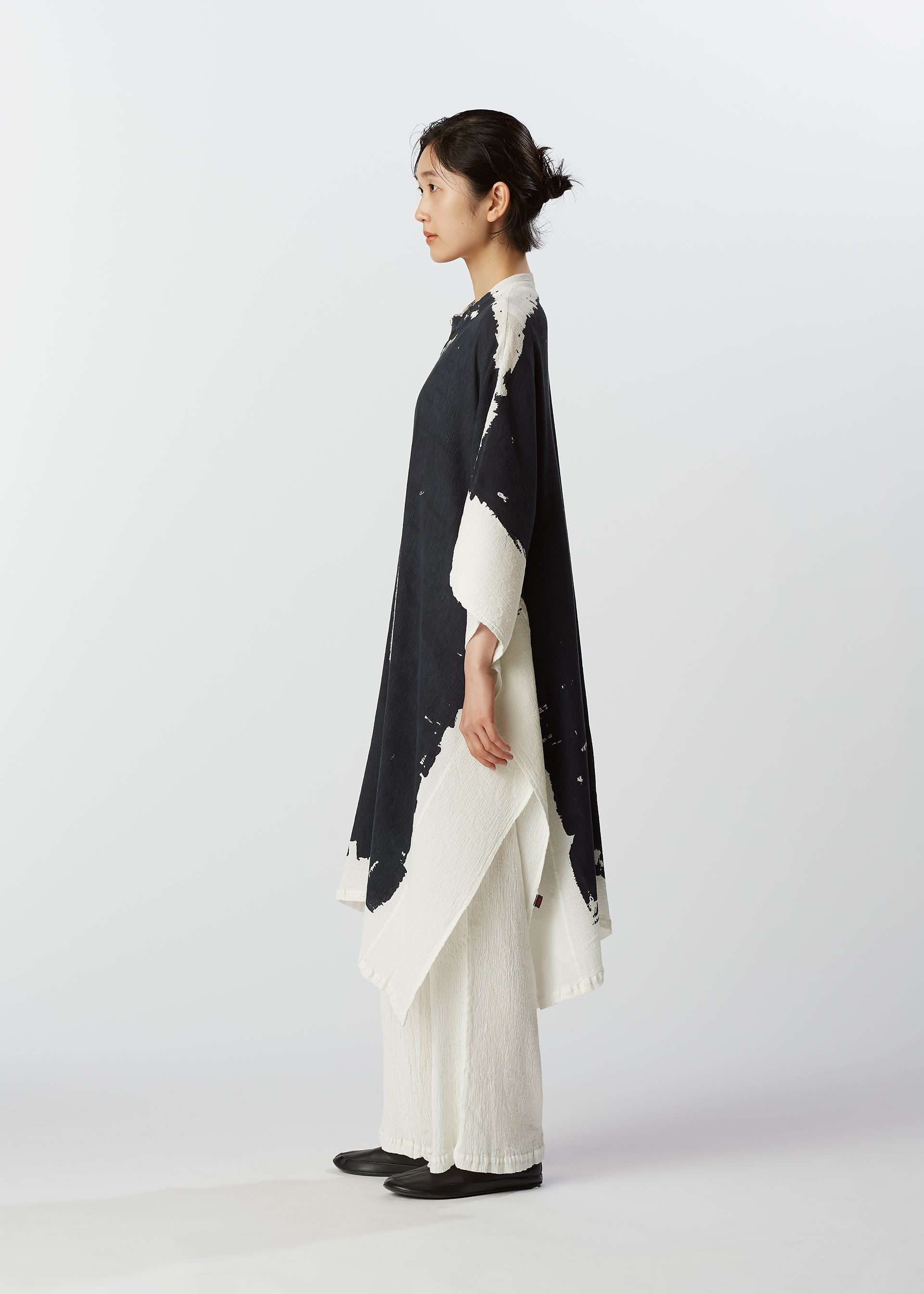 Zoomed view KYO CHIJIMI OVER PRINT