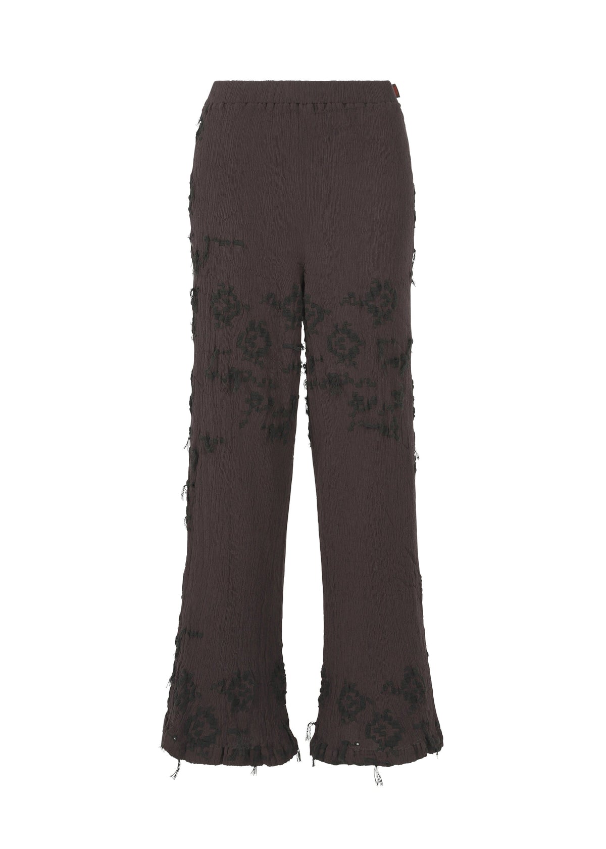 KYO CHIJIMI CUT LOOP, Women's Pants, Brown view 2 of 8
