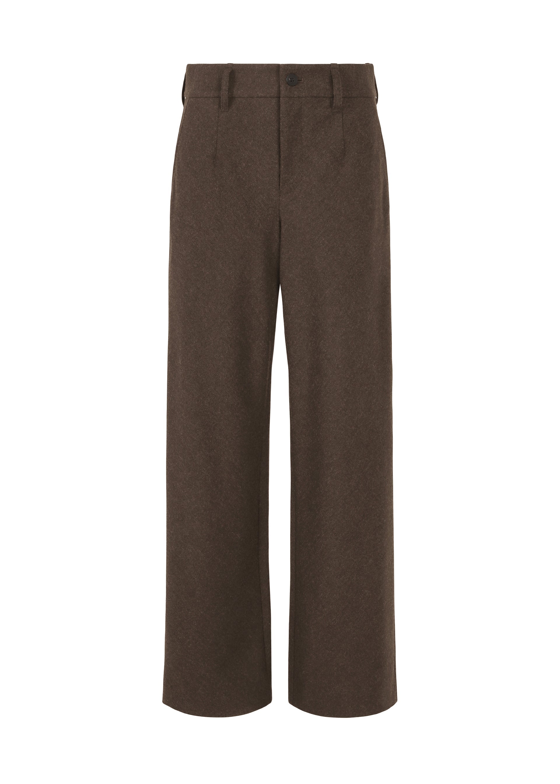 Zoomed view MILLED FLANNEL - BROWN (no.44)