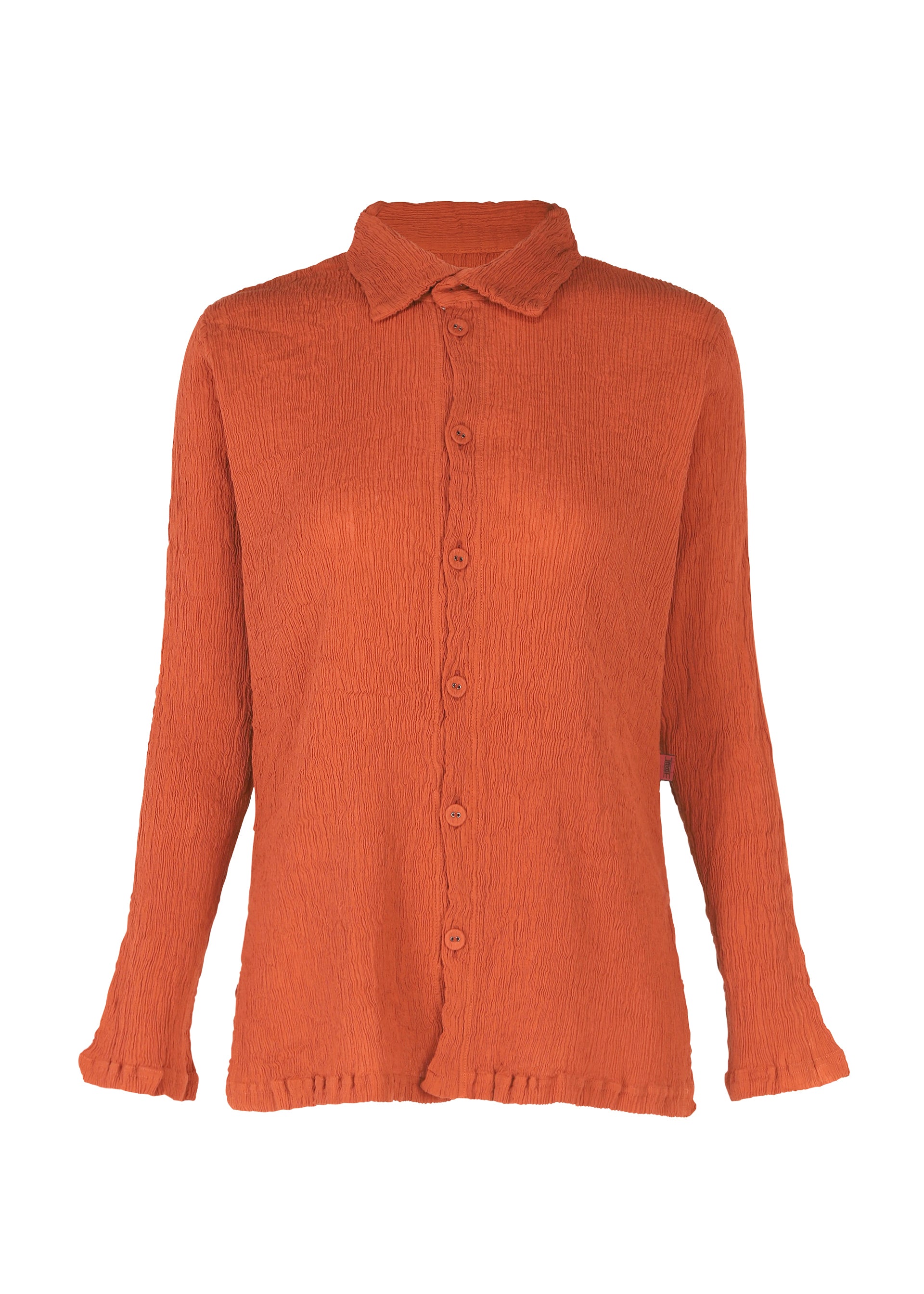 Zoomed view KYO CHIJIMI SEPTEMBER - REDDISH BROWN (no.43)