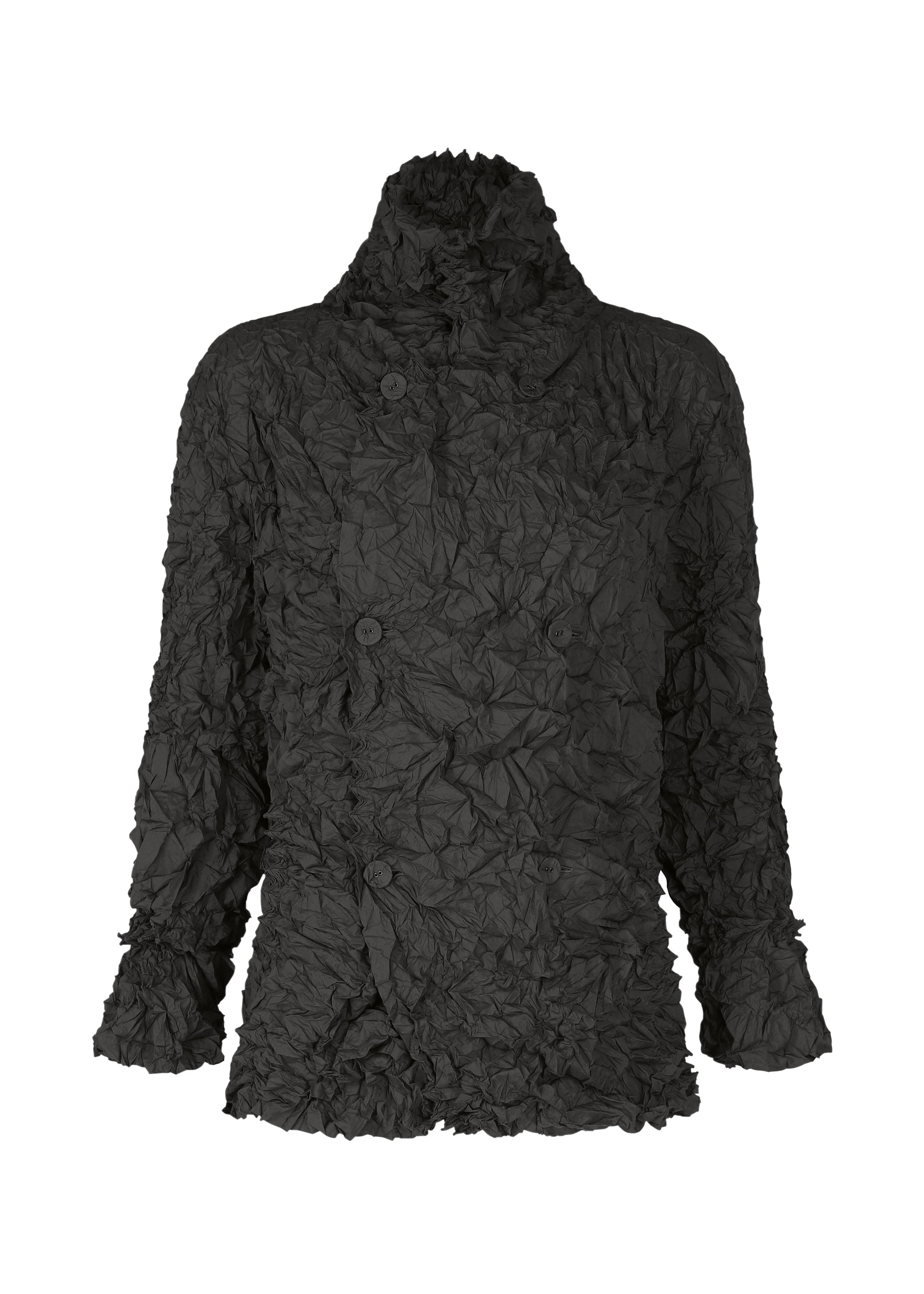 Zoomed view KUMO SHIBORI PARKER, Women's Jackets & Coats, Jackets & Blousons, Black - BLACK (no.15)