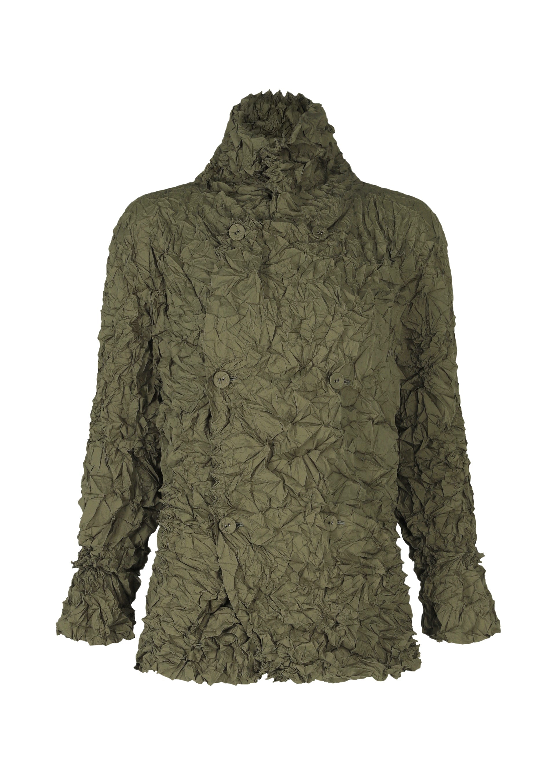 Zoomed view KUMO SHIBORI PARKER - KHAKI (no.65)