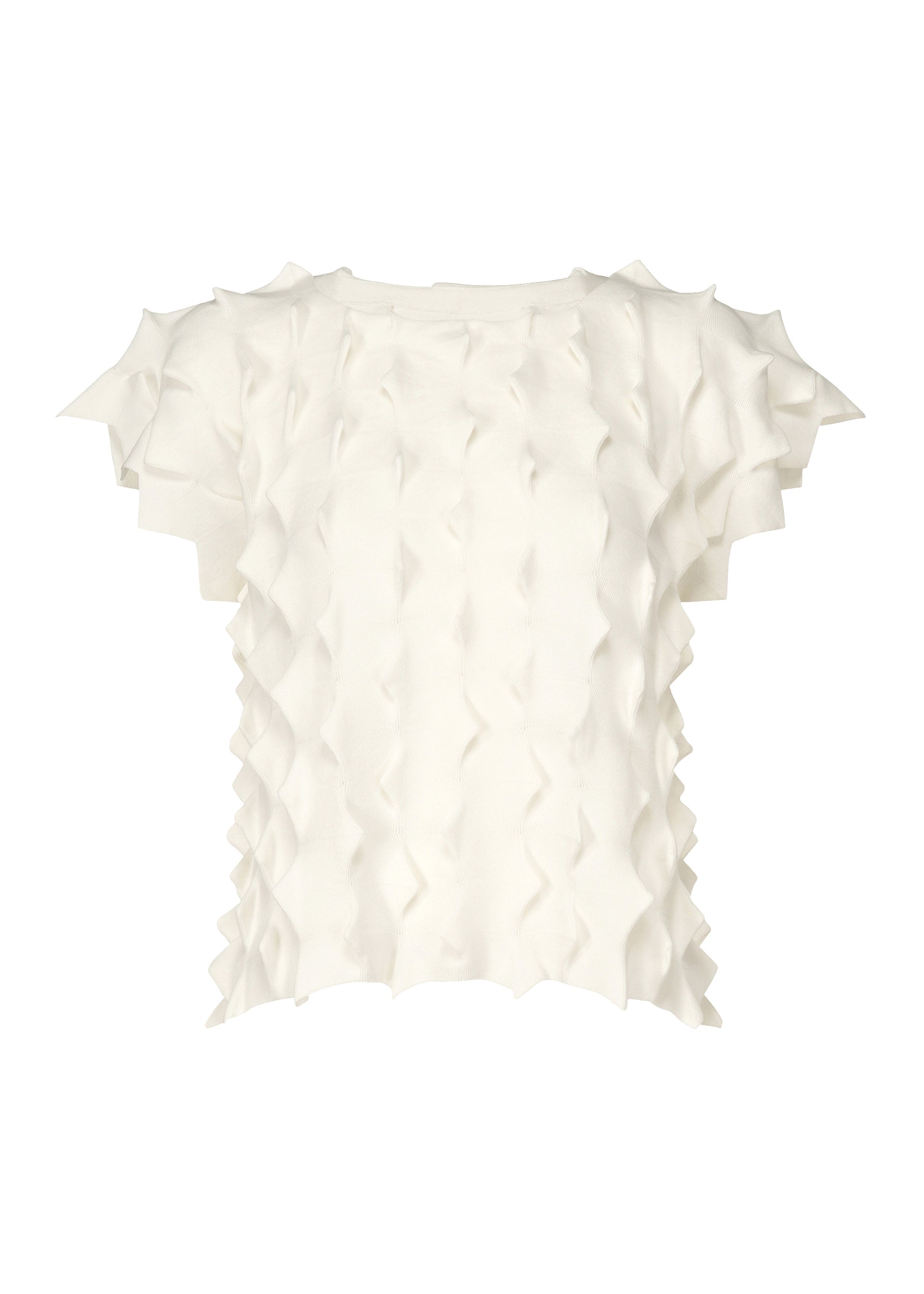 Zoomed view ZIG KNIT, Women's Tops, White - OFF WHITE (no.02)