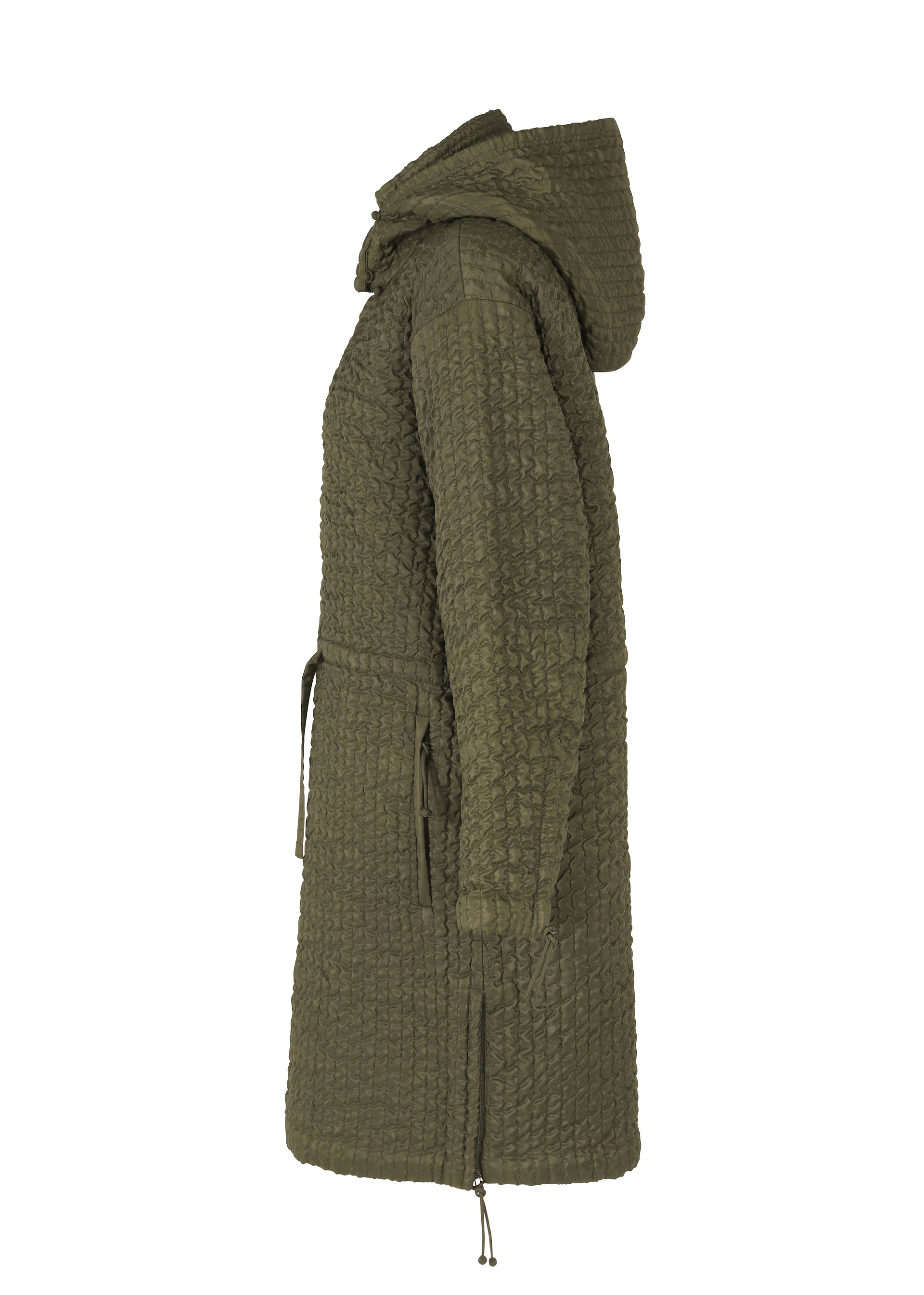 Zoomed view HOODED KABIRA COAT
