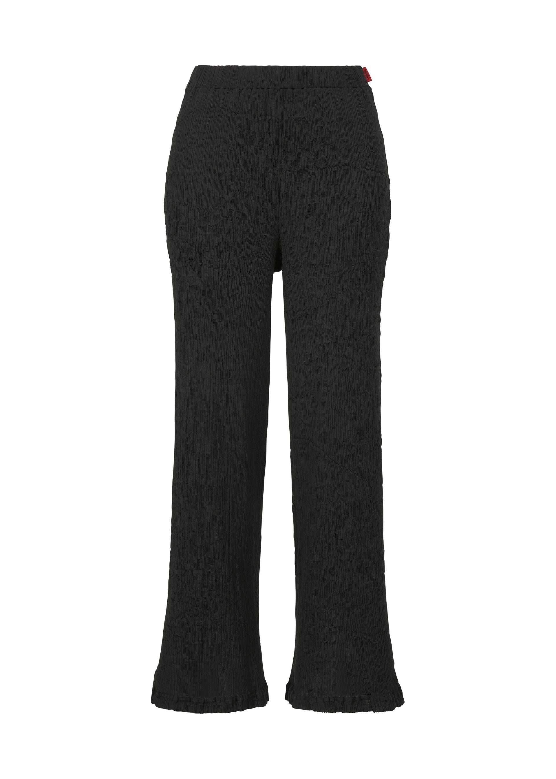 Zoomed view KYO CHIJIMI BASIC - BLACK (no.15)