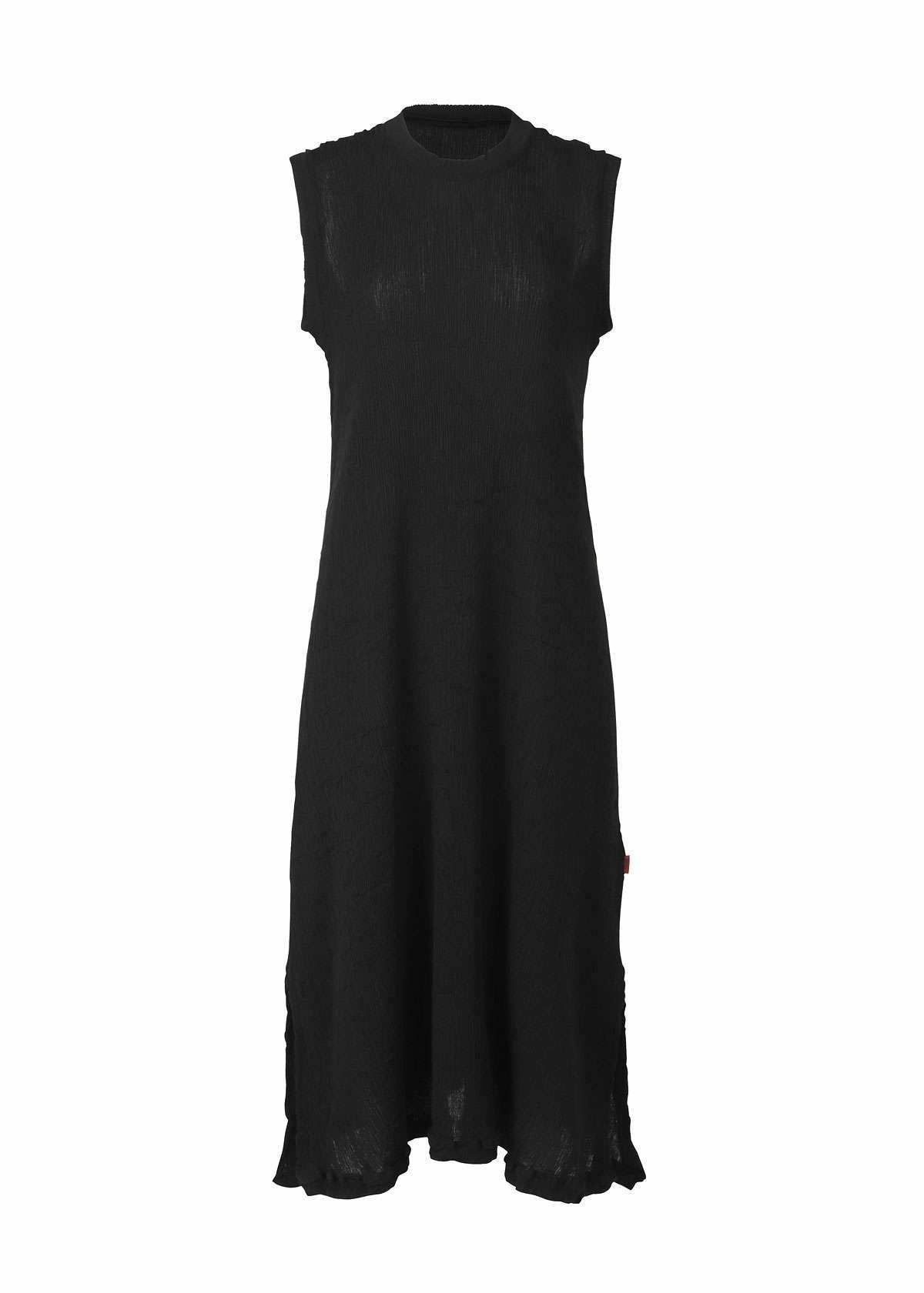 Zoomed view KYO CHIJIMI BASIC - BLACK (no.15)