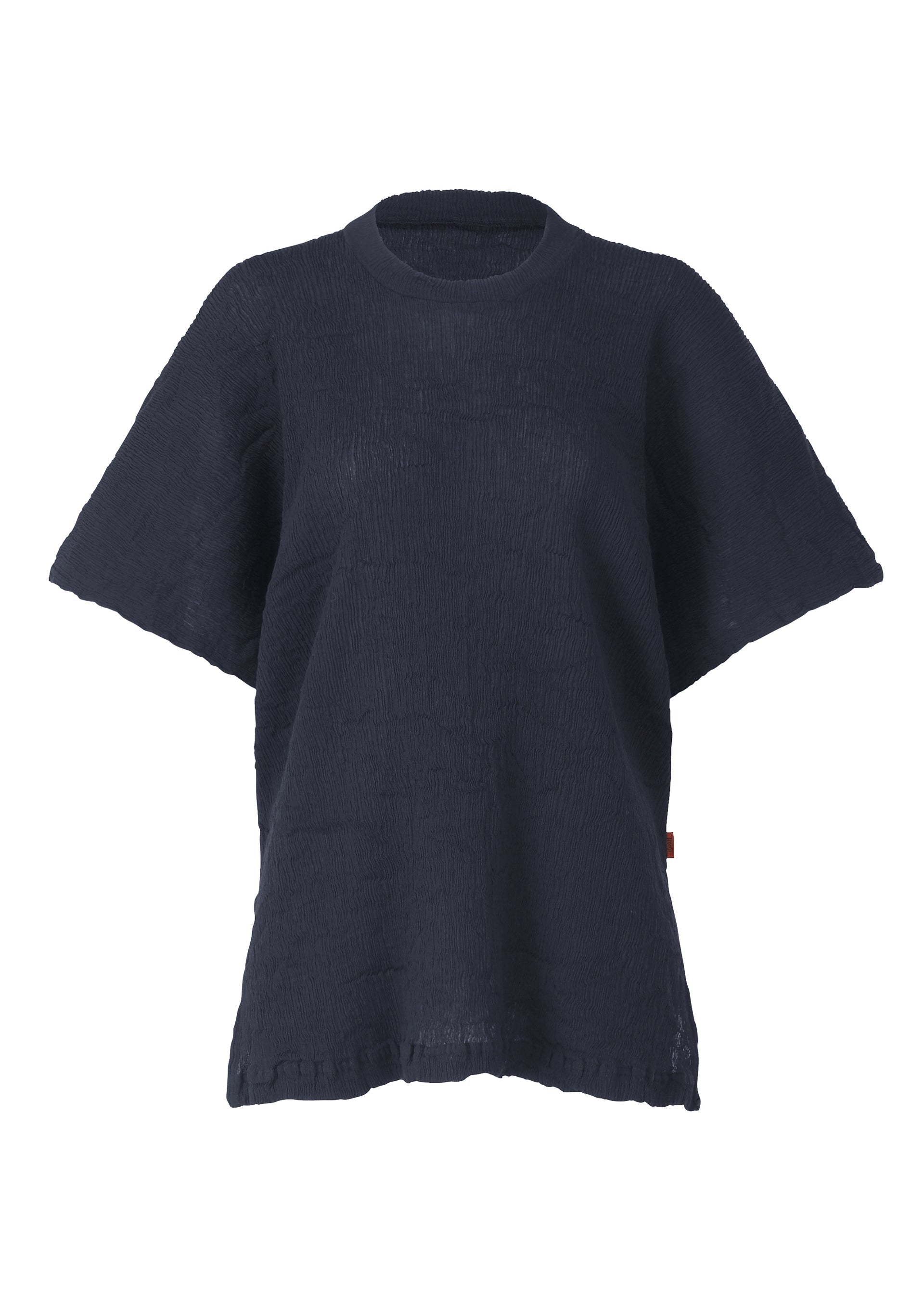 Zoomed view KYO CHIJIMI BASIC - NAVY (no.75)