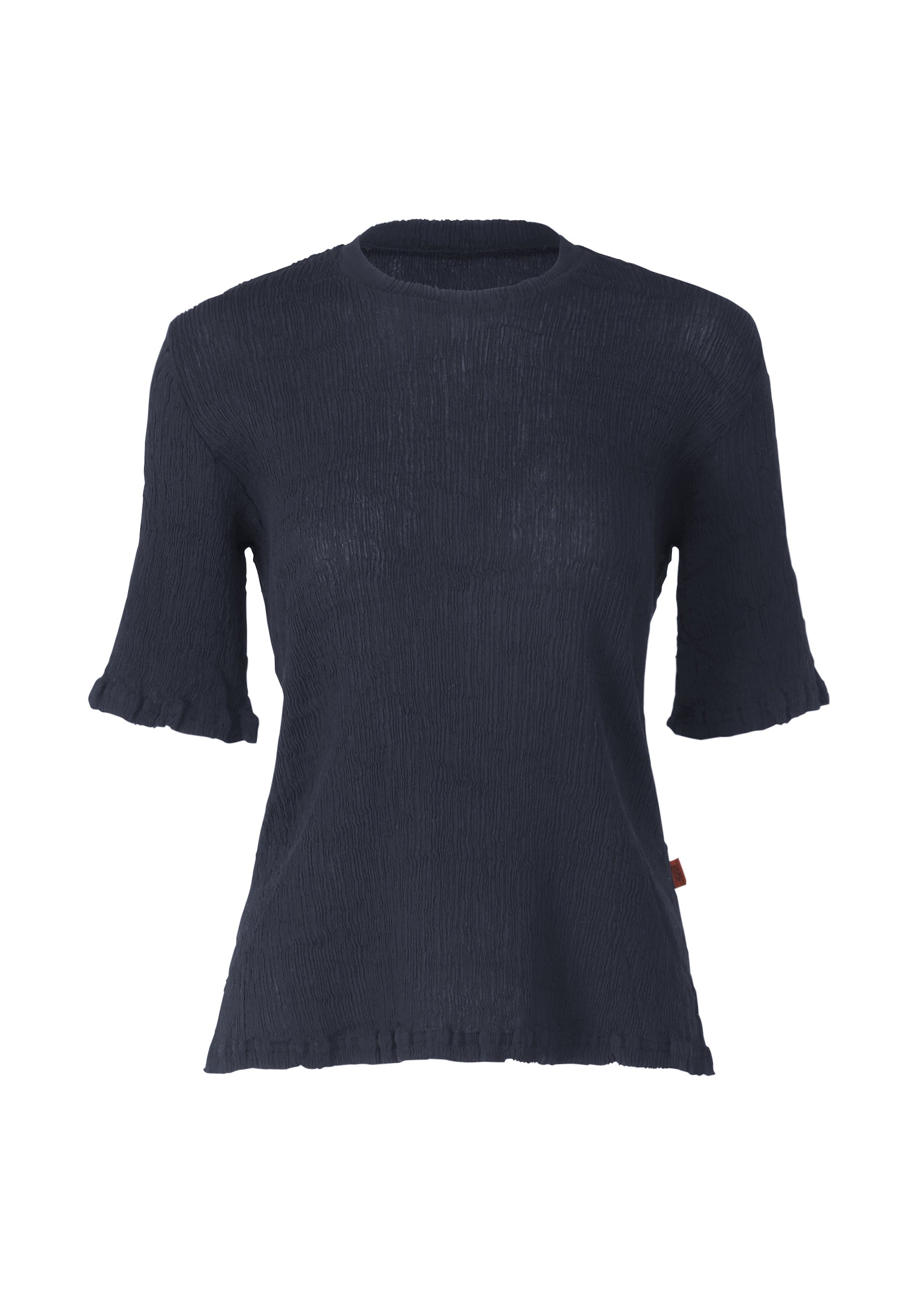Zoomed view KYO CHIJIMI BASIC - NAVY (no.75)