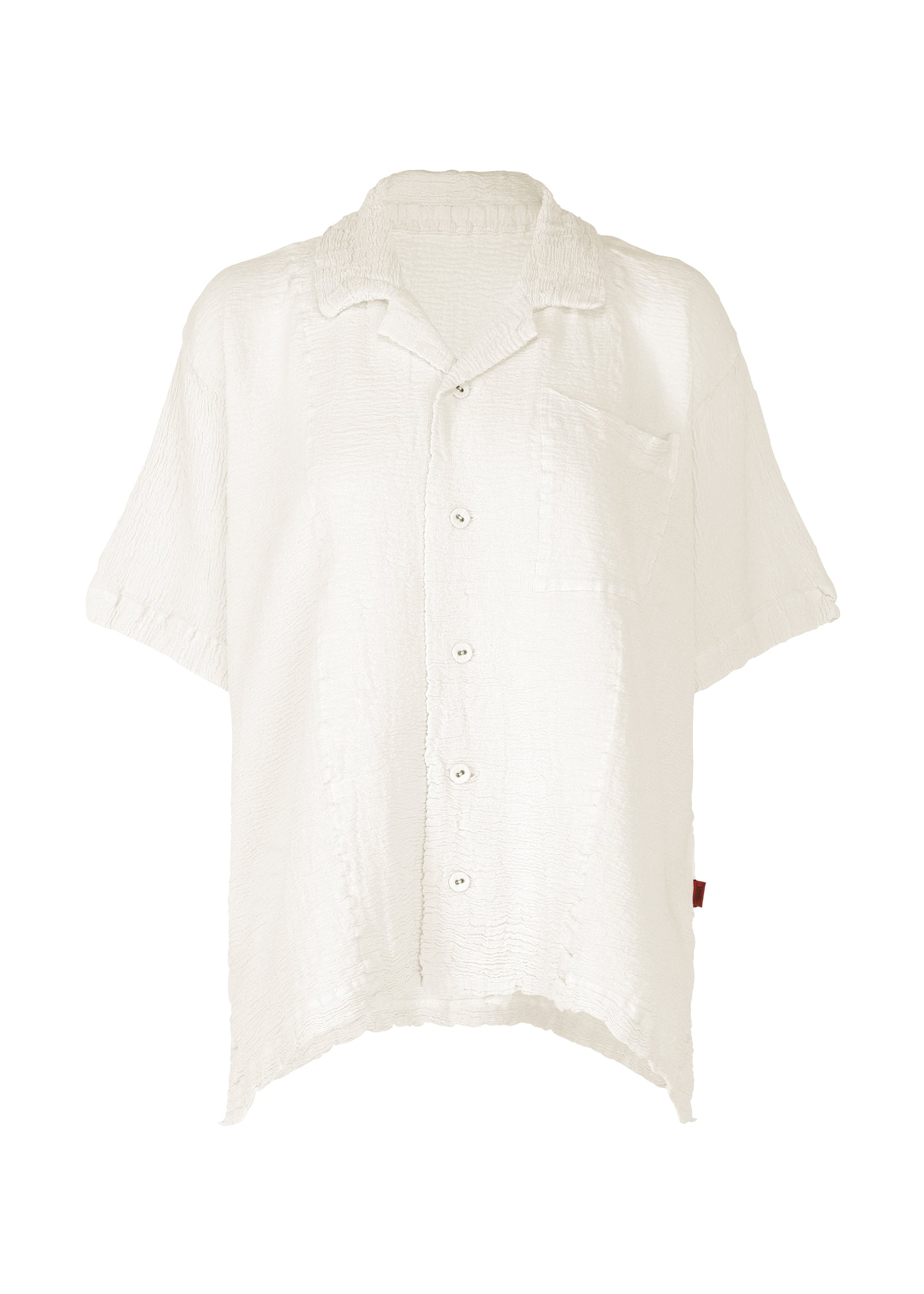 【1316様】*me ISSEY MIYAKE* ホワイト 半袖トップス KYO CHIJIMI 2WAY JUNE 1 – ISSEY MIYAKE ONLINE STORE