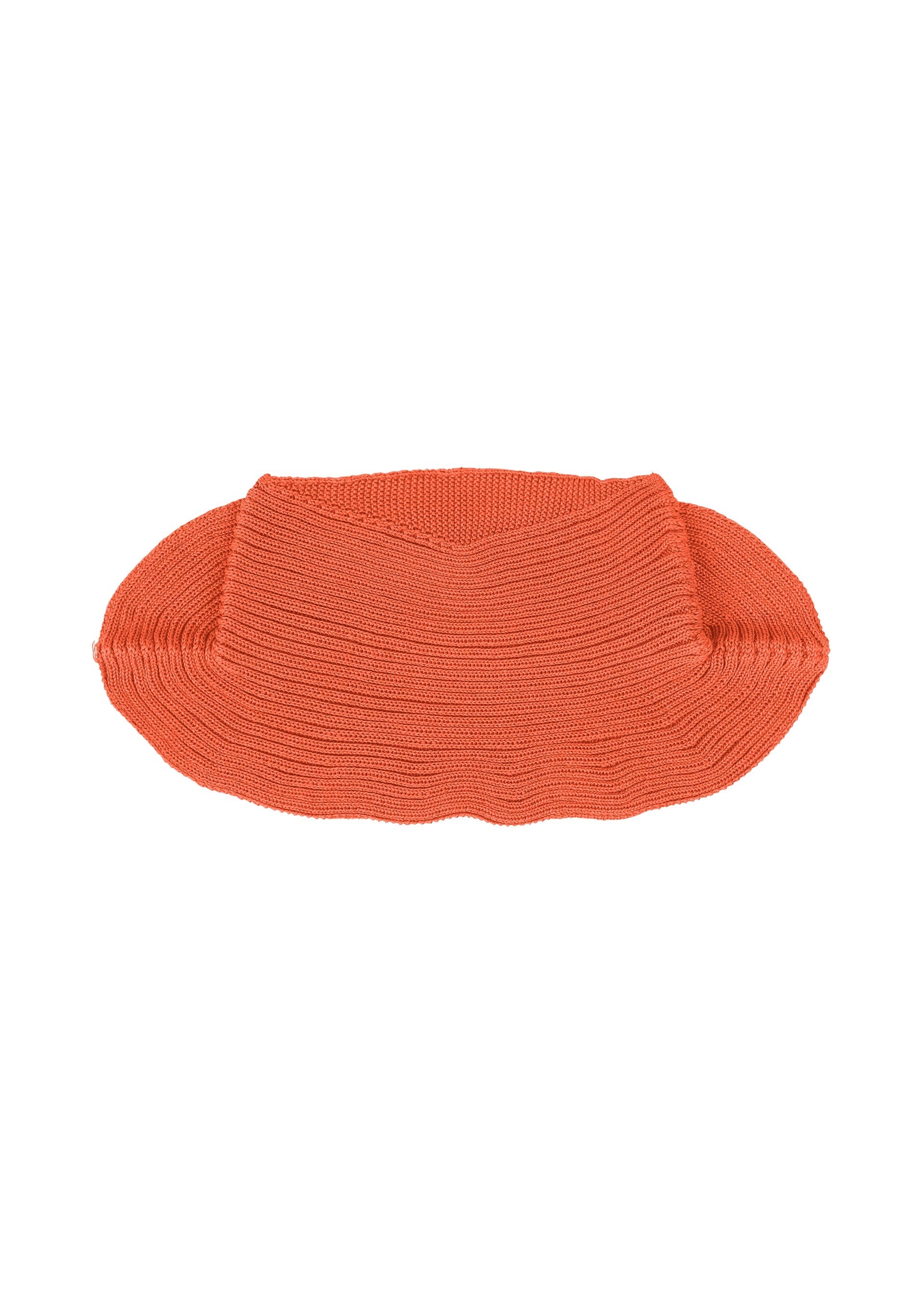 Zoomed view BEANIE SCARF, men_knit, orange - ORANGE(no.32)