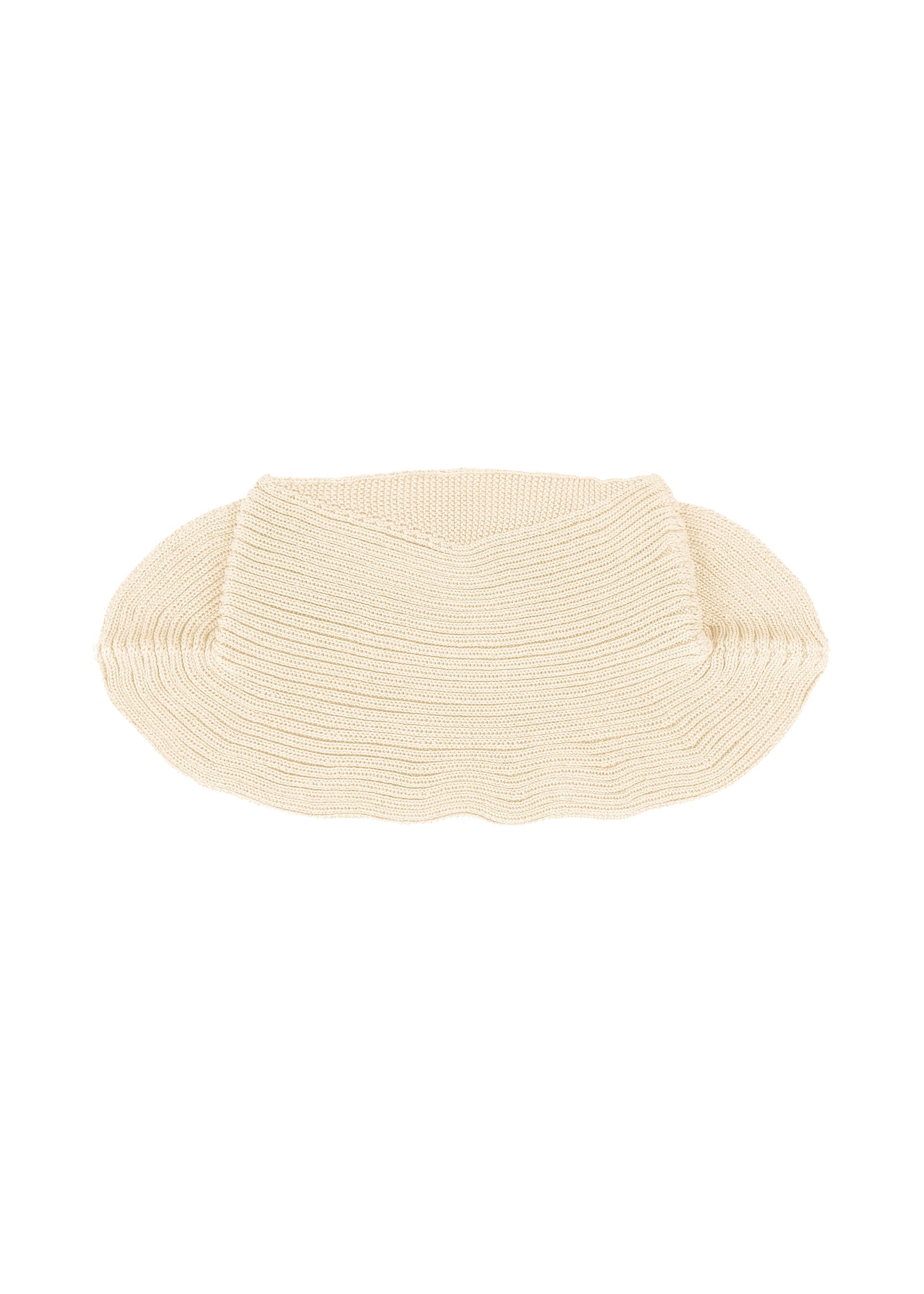 Zoomed view BEANIE SCARF - BEIGE(no.40)