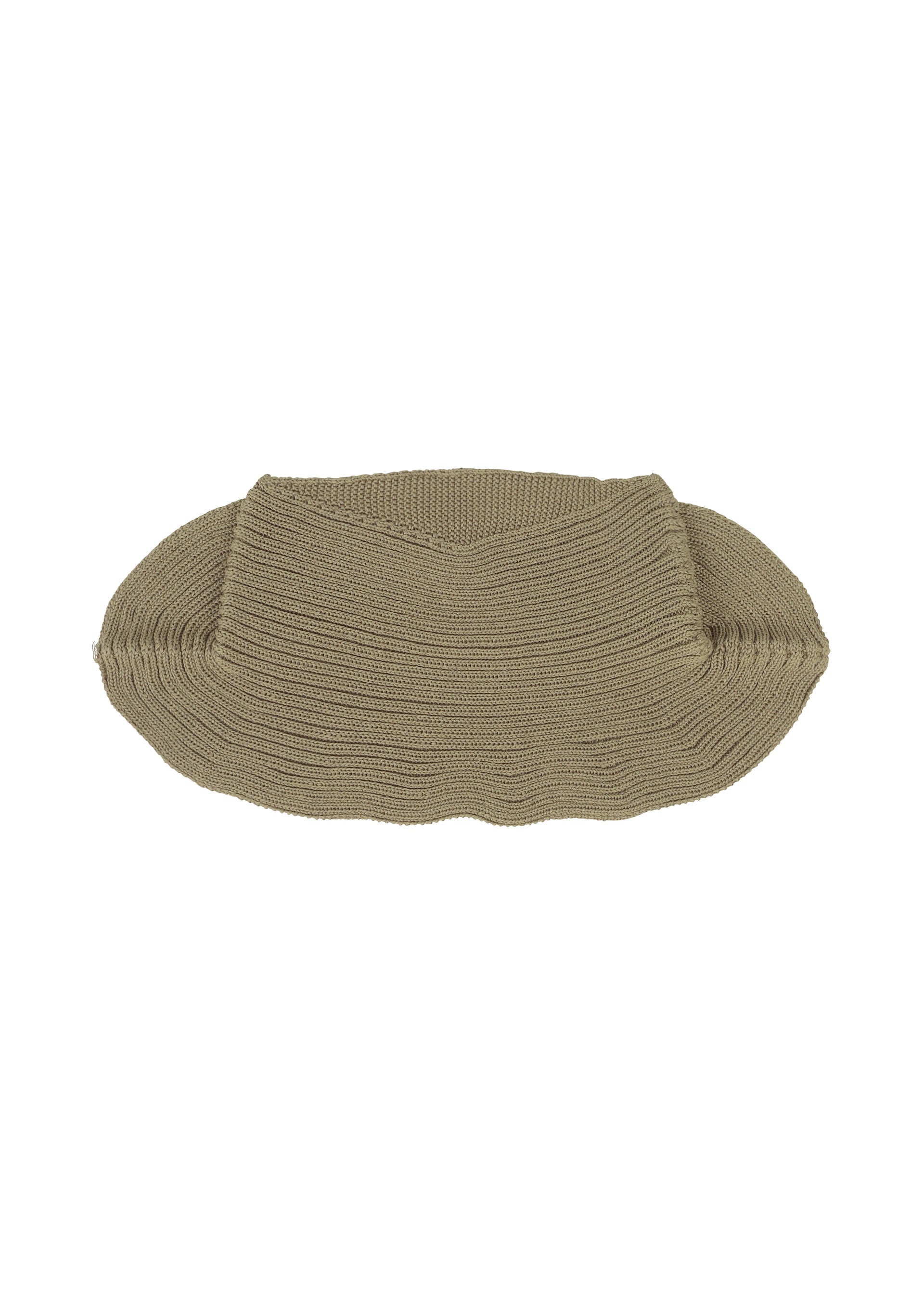 Zoomed view BEANIE SCARF - KHAKI(no.65)