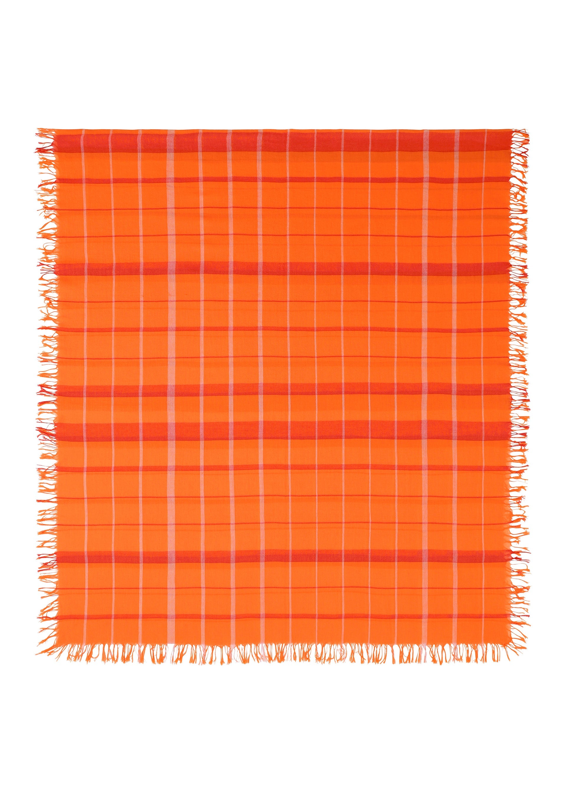 Zoomed view PLAID STOLE