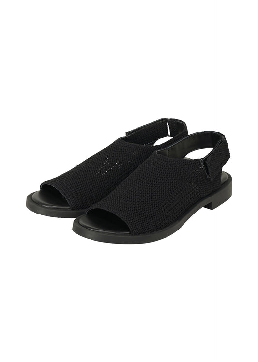 MESH SANDALS, Accessories & Others_Legwear & Shoes, Black