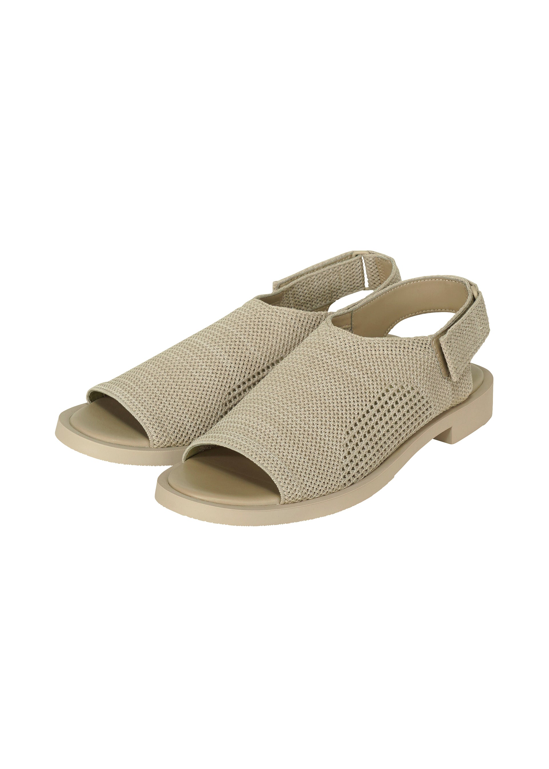 Zoomed view MESH SANDALS - BEIGE(no.40)