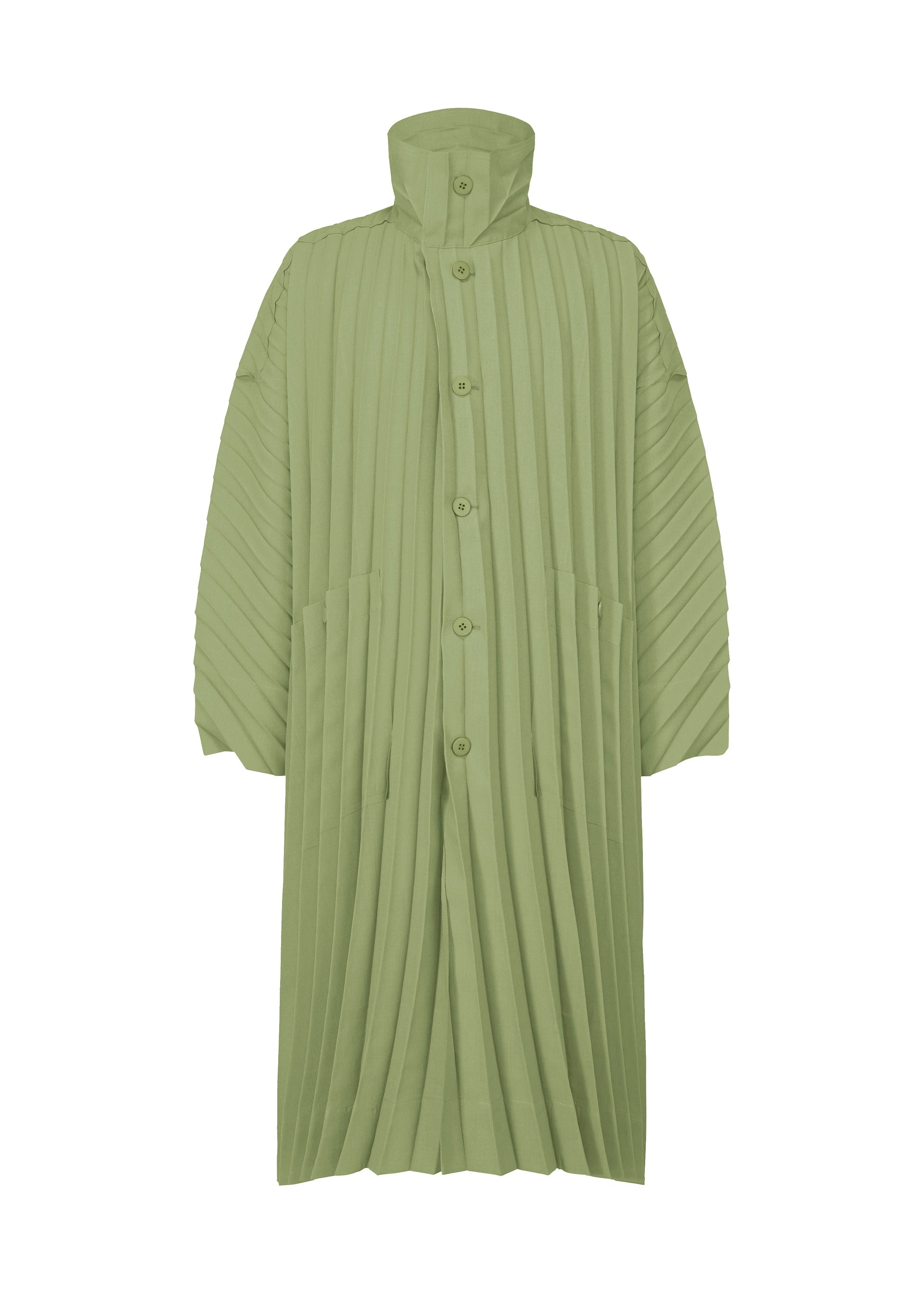 Zoomed view EDGE COAT LIGHT - GREEN(no.62)