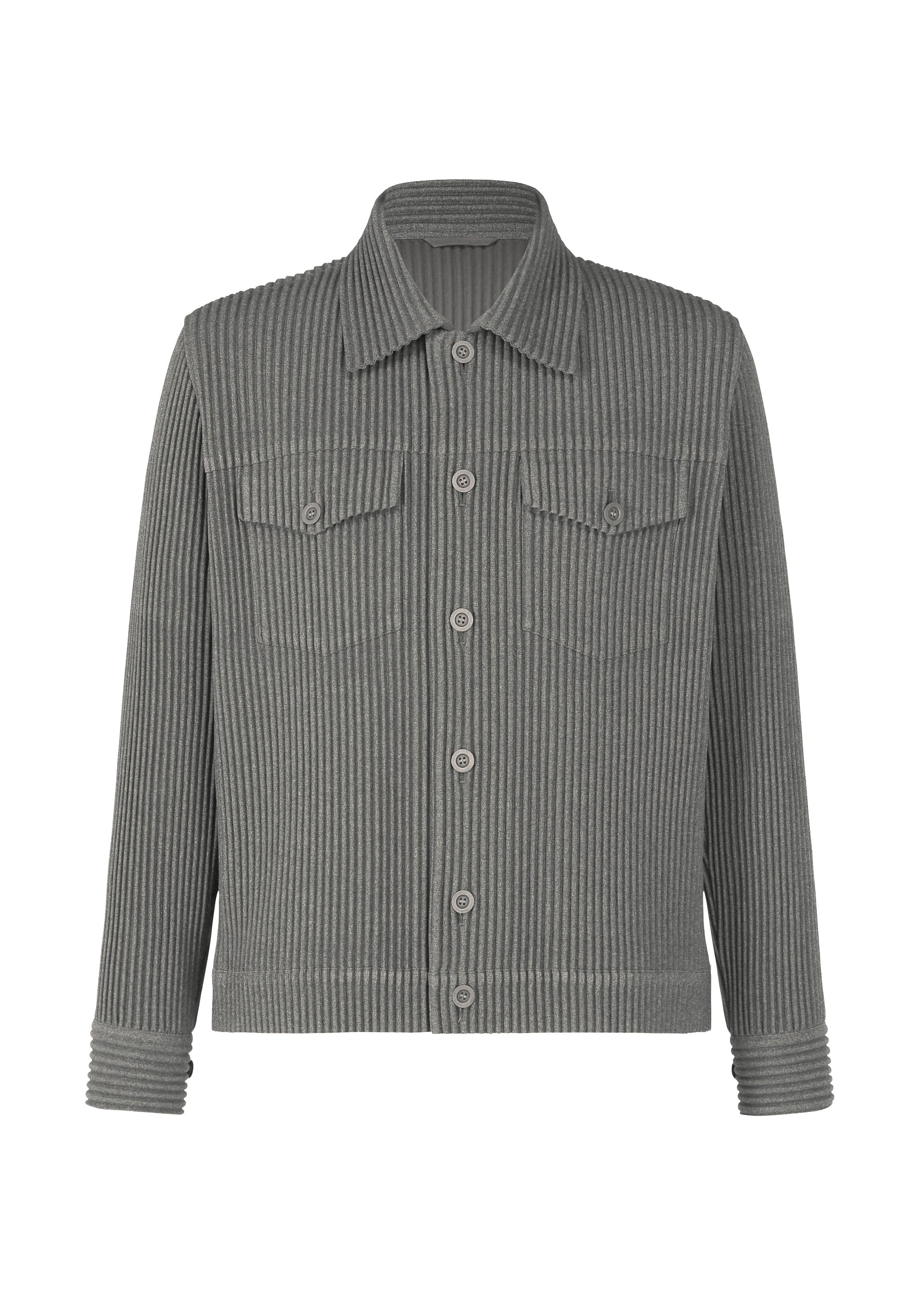 Zoomed view WOOL LIKE LIGHT, Men's_Jackets & Coats_Jackets & Blousons, Gray - GRAY(no.12)