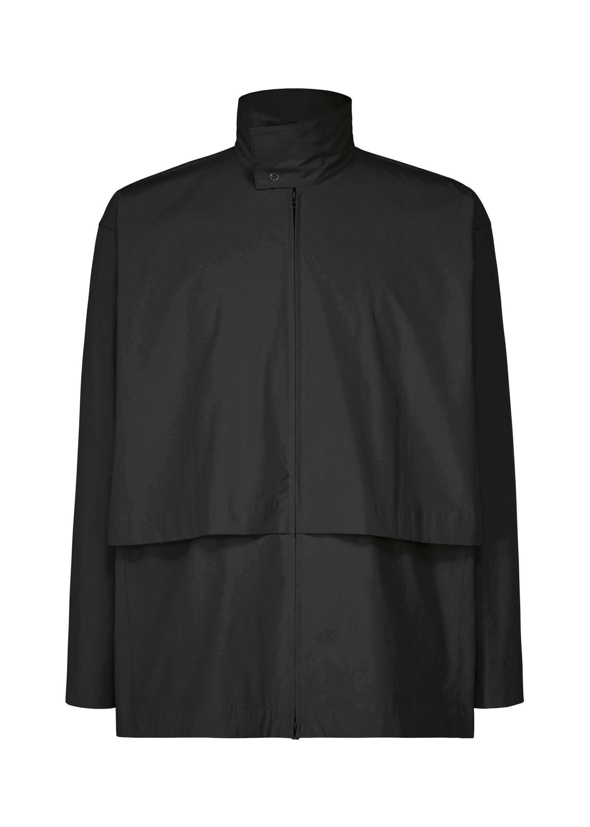 Zoomed view PACKABLE SHIRT - BLACK(no.15)