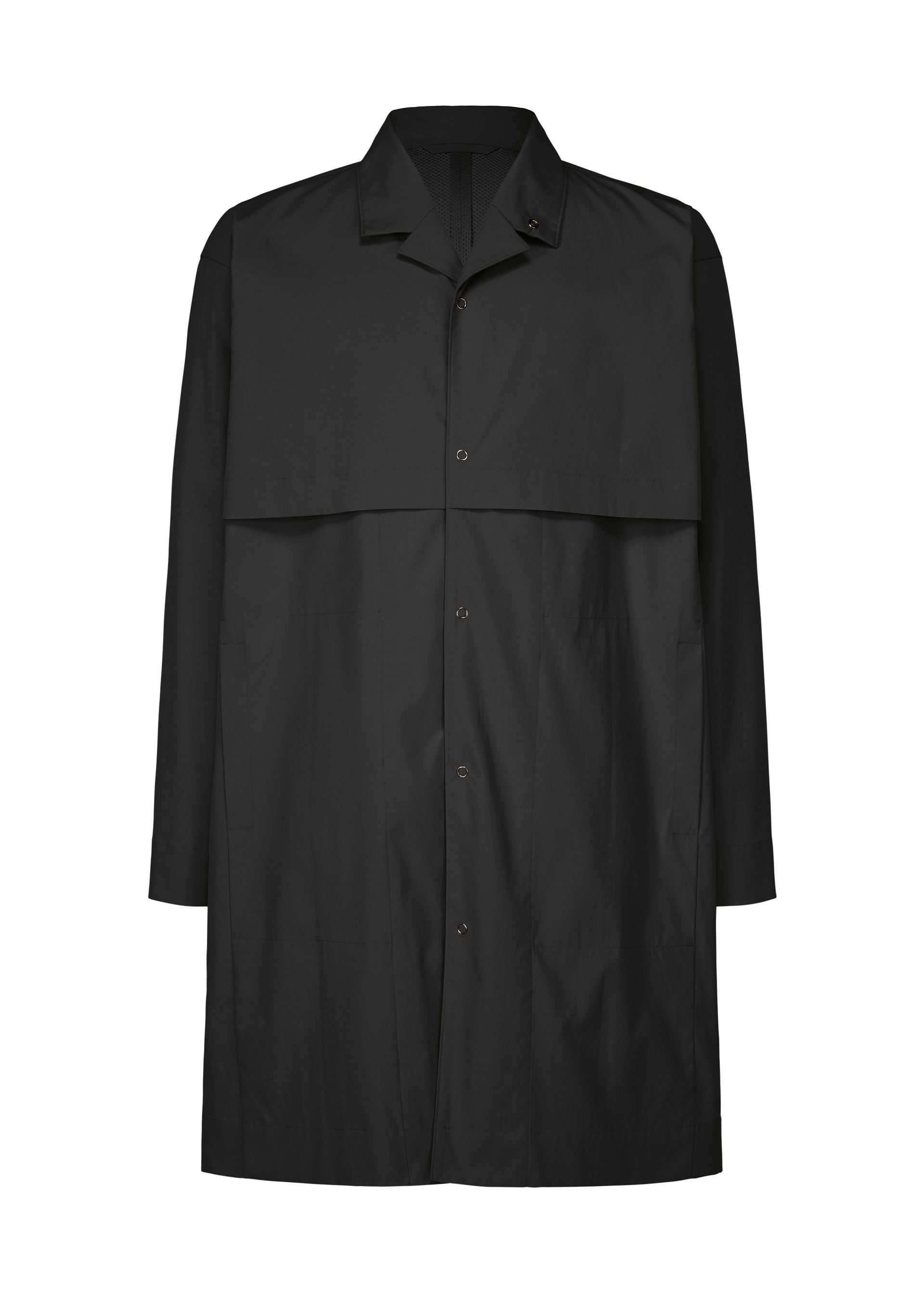 Zoomed view PACKABLE SHIRT - BLACK(no.15)