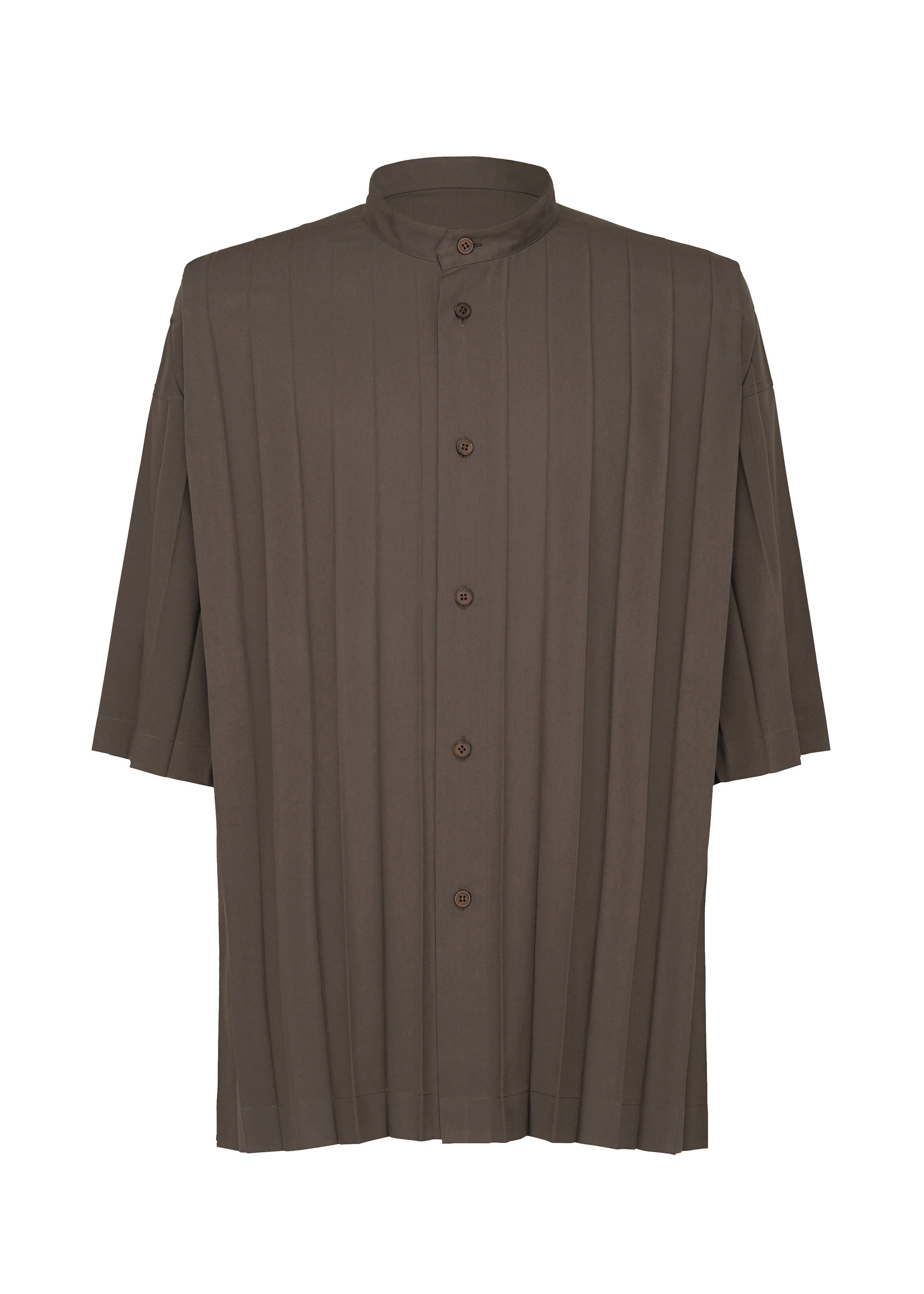 Zoomed view EDGE SHIRT - CHARCOAL(no.14)