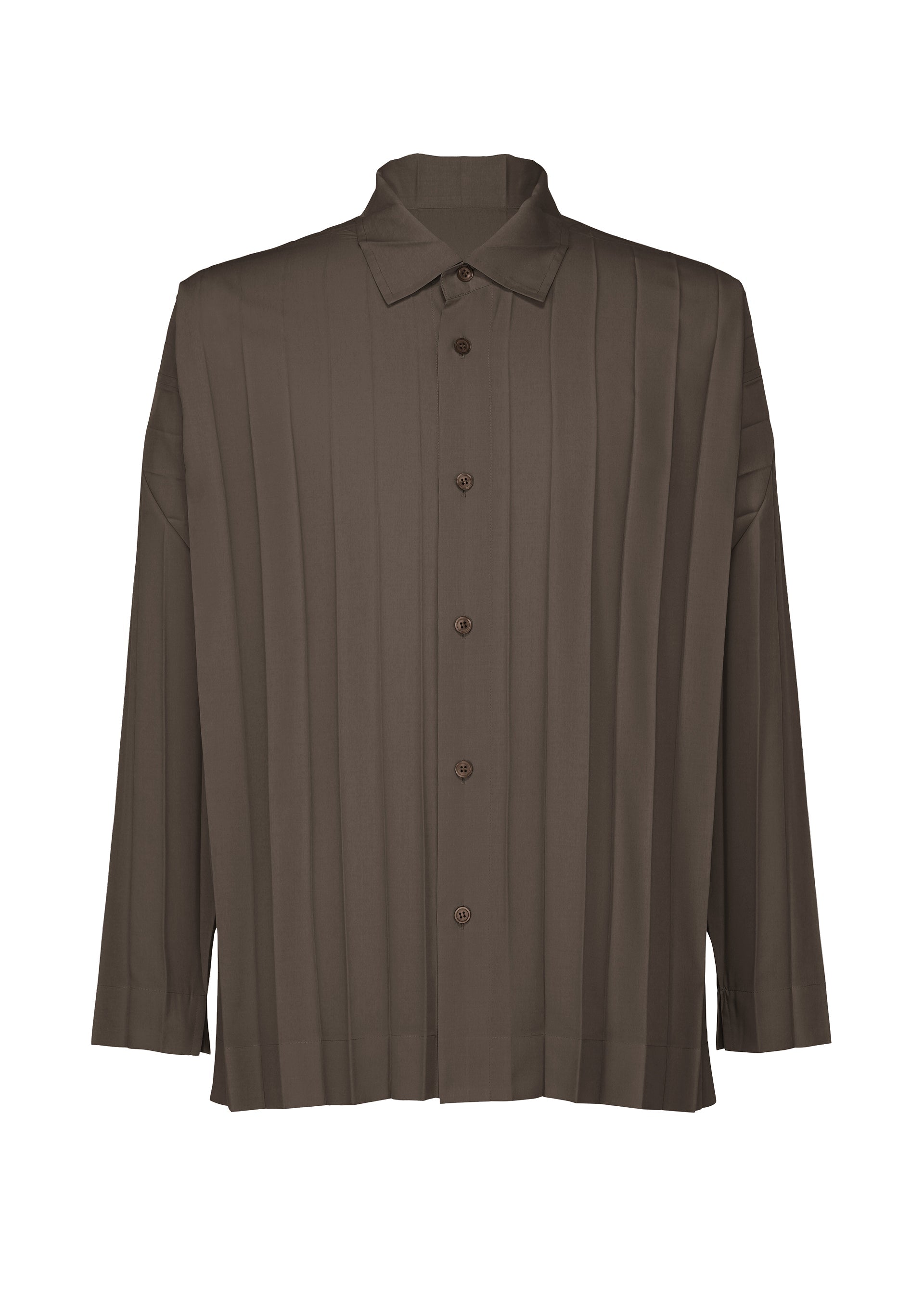 Zoomed view EDGE SHIRT - CHARCOAL(no.14)