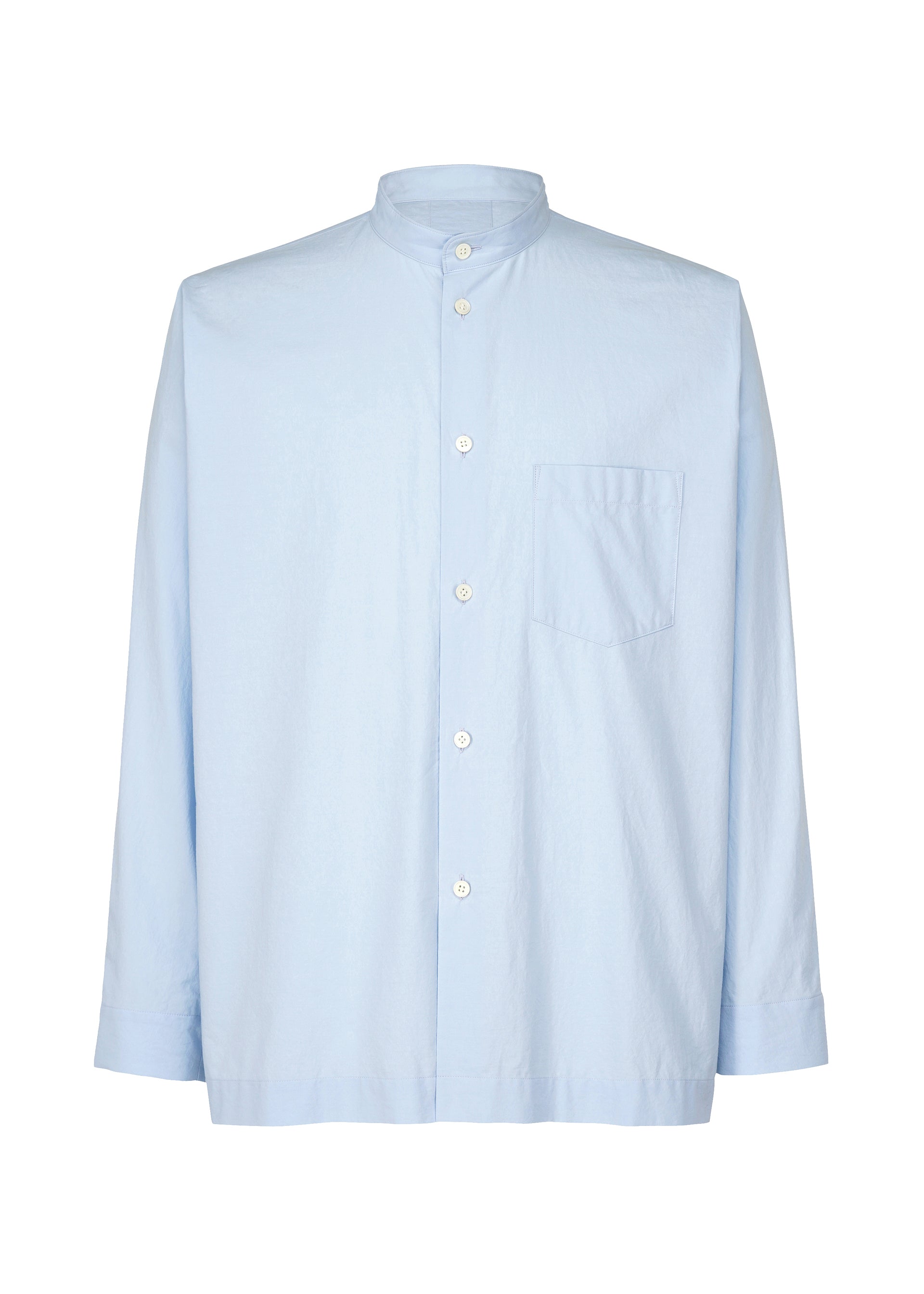 Zoomed view STREAMLINE SHIRT - SKY BLUE(no.70)