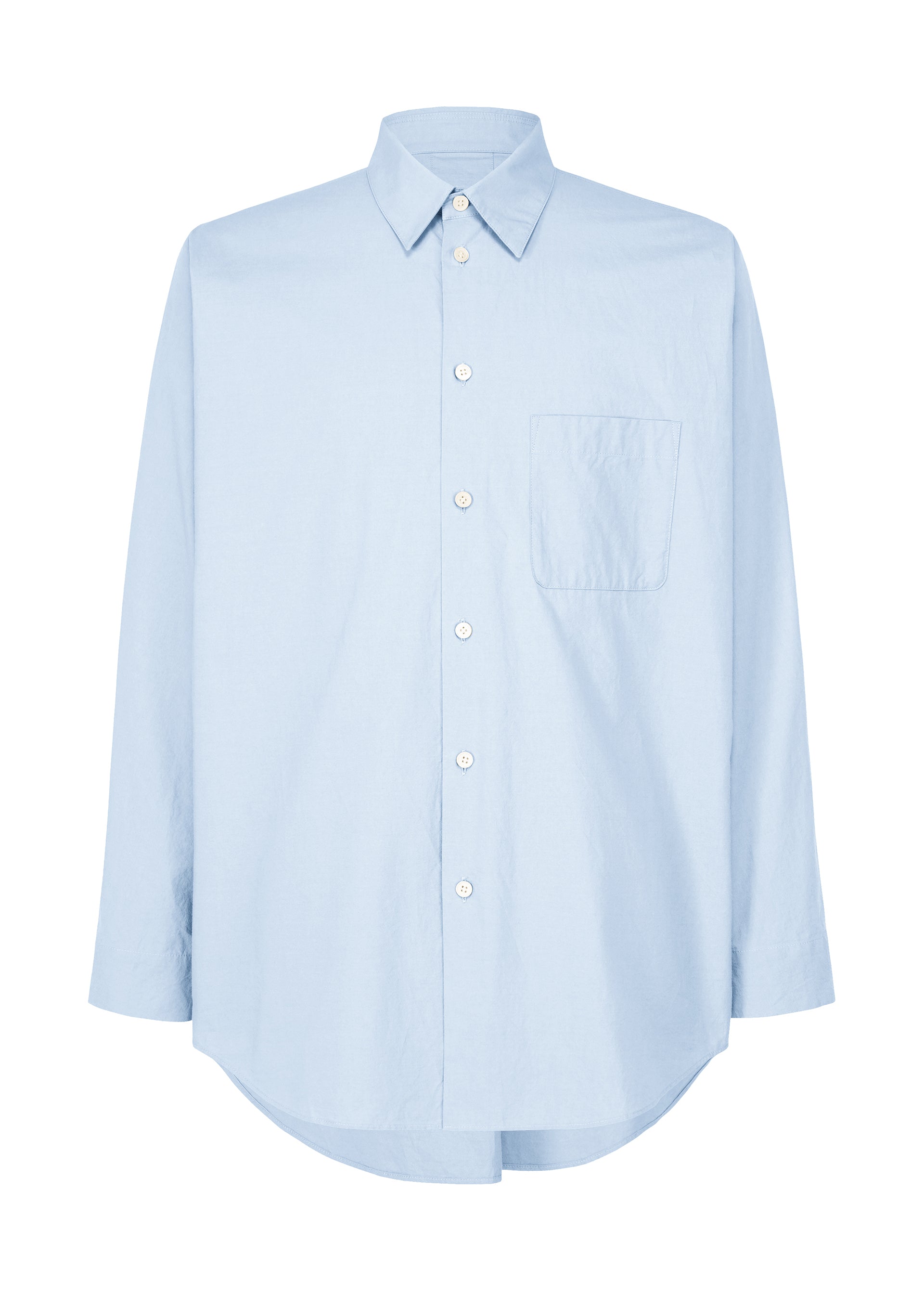 Zoomed view STREAMLINE SHIRT - SKY BLUE(no.70)