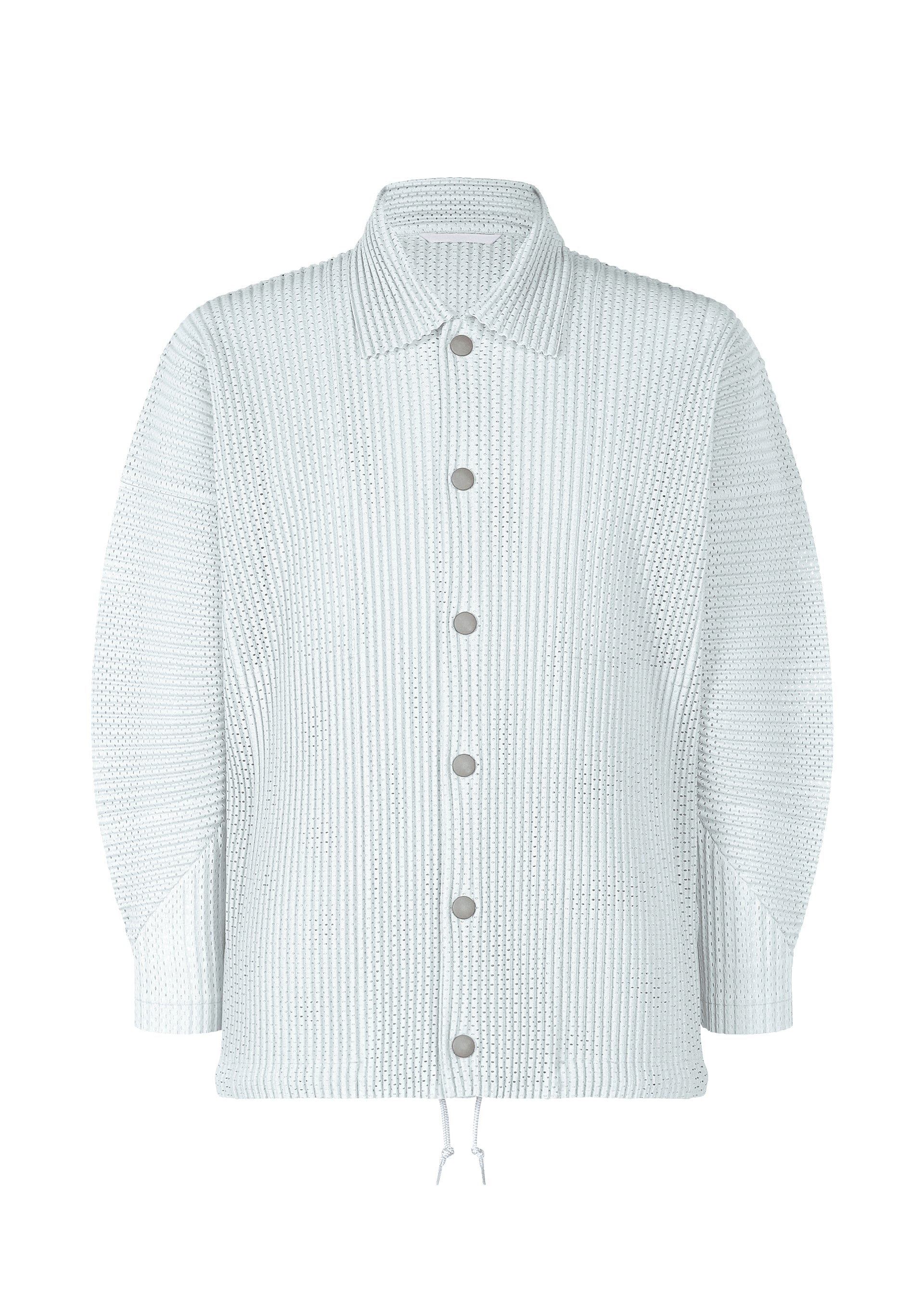 Zoomed view OUTER MESH, Men's_Jackets & Coats_Jackets & Blousons, Gray - LIGHT GRAY(no.11)