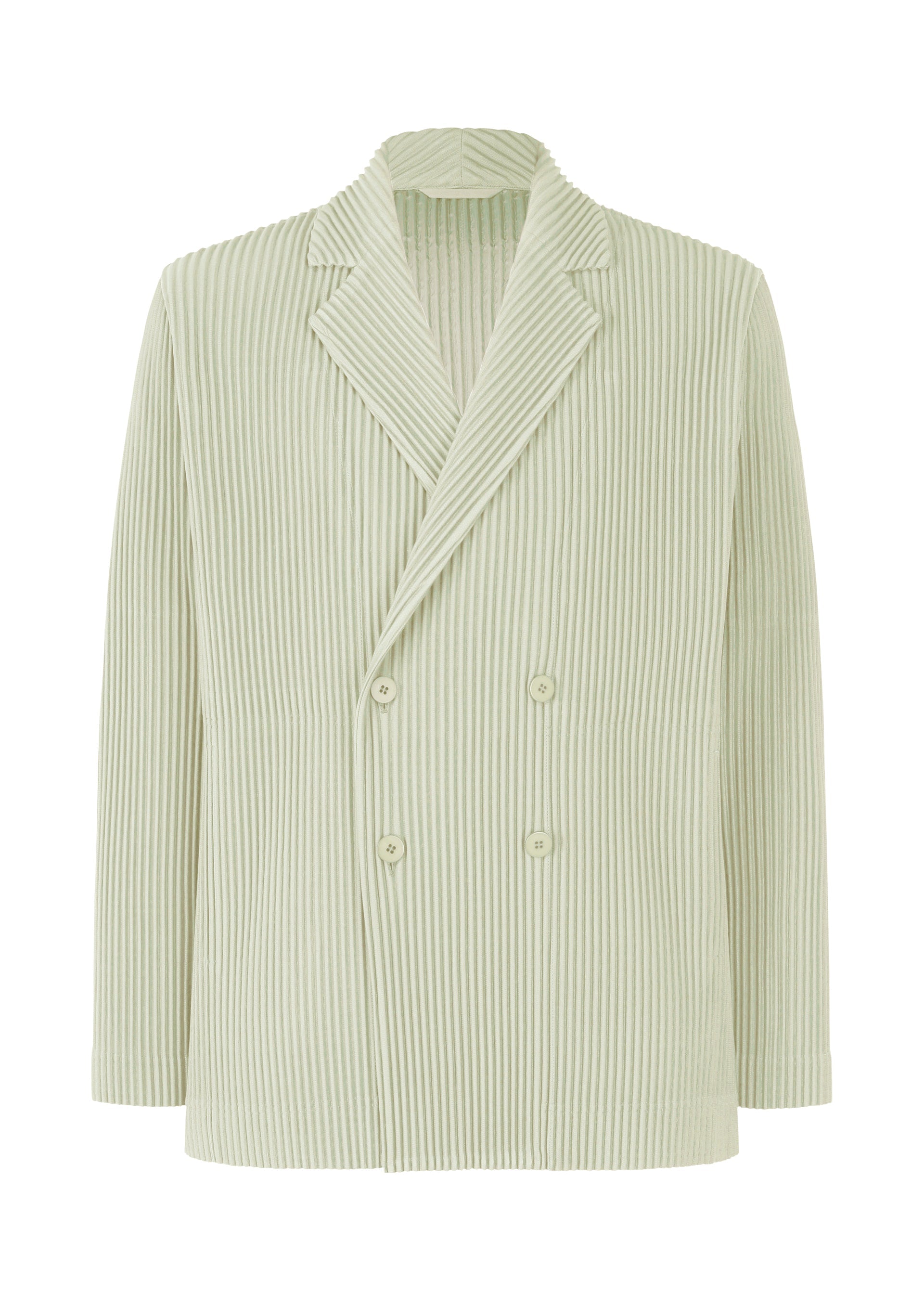 Zoomed view TAILORED PLEATS 1 - FROSTY GRAY(no.17)