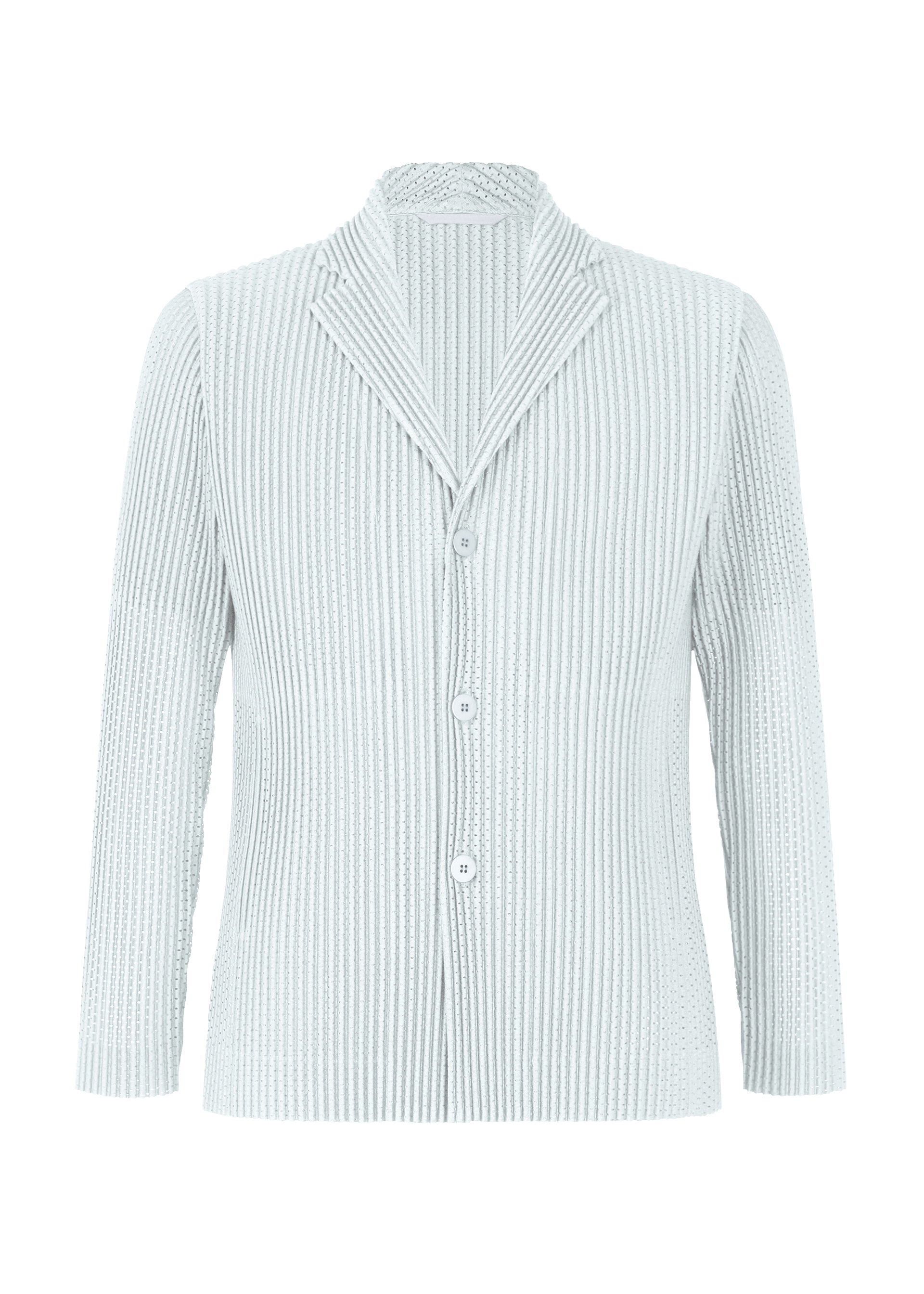Zoomed view OUTER MESH, Men's_Jackets & Coats_Jackets & Blousons, Gray - LIGHT GRAY(no.11)