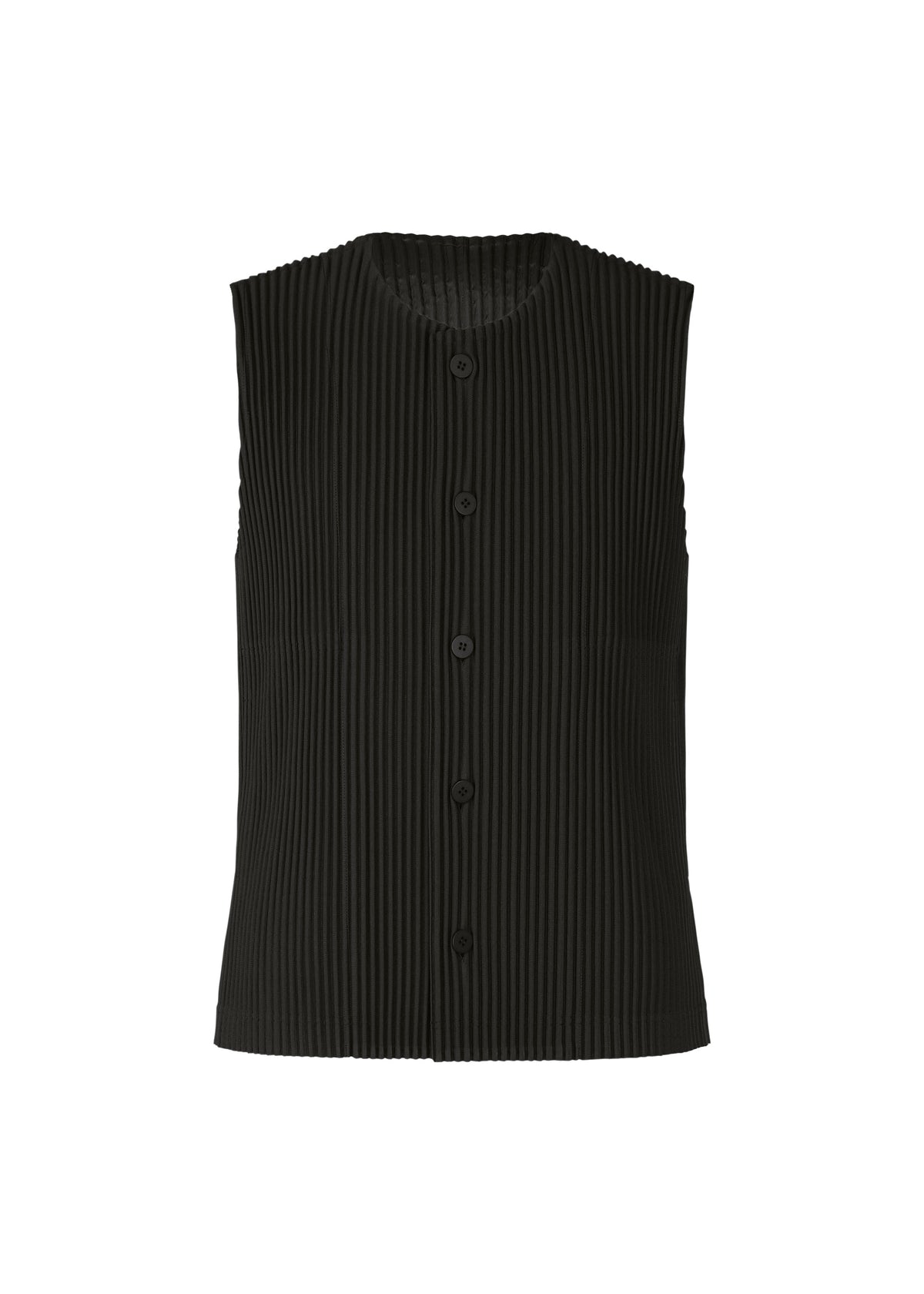 TAILORED PLEATS 1, Men's Tops Vest, Black view 1 of 9
