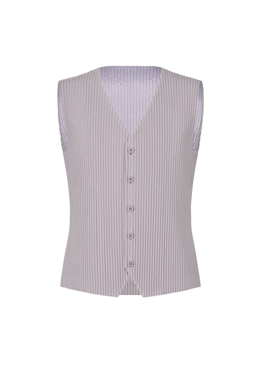 TAILORED PLEATS 2, Men's Tops Vest, Black