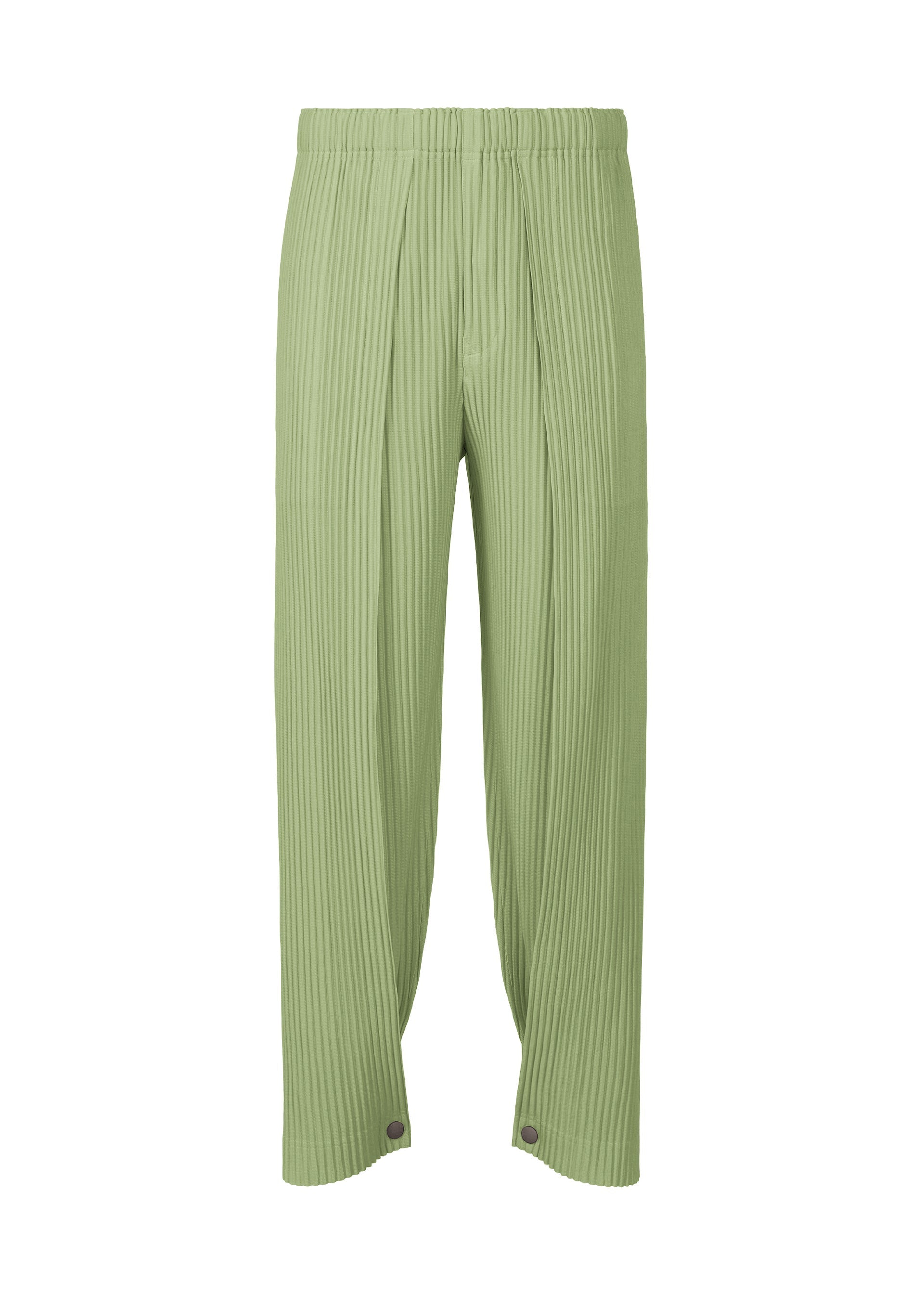 Zoomed view PLEATS BOTTOMS 1 - PISTACHIO GREEN(no.66)