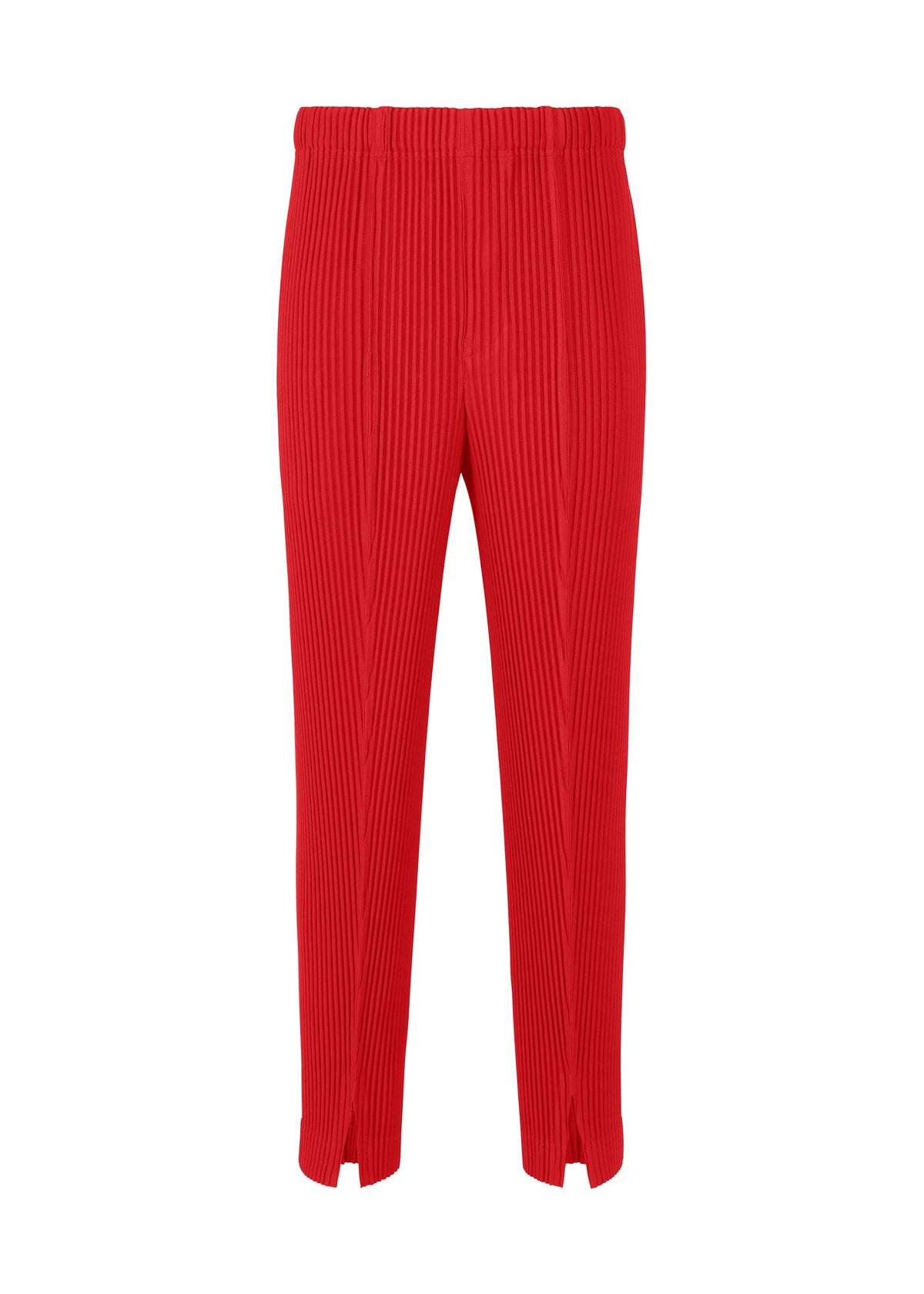 PLEATS BOTTOMS 2, Men's Pants, Red view 1 of 7